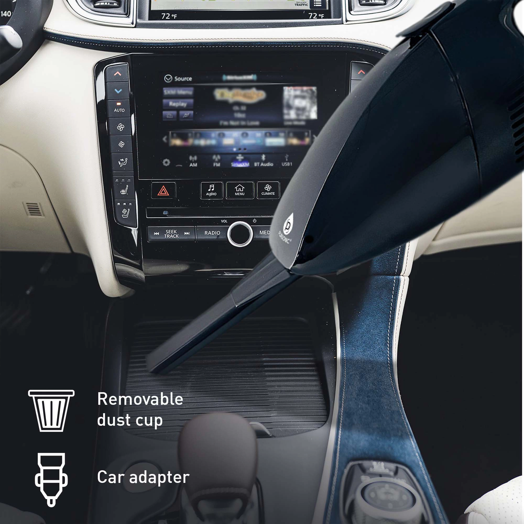 Pursonic Unisex Car Care & DIY Tool Essentials Car Vacuum, Tool Kit & Multifunction Tool Bundle