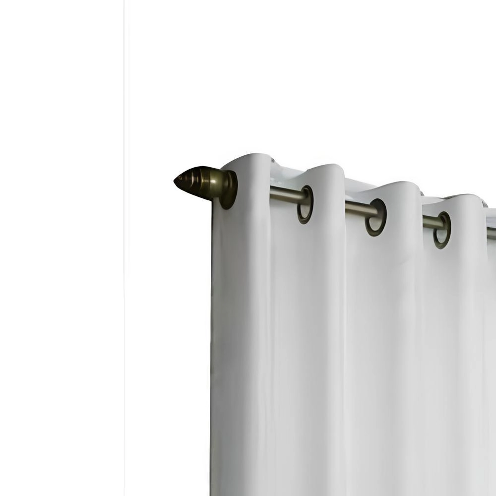 Commonwealth Thermavoile Rhapsody Lined European Voile Grommet Panel - 104x63" - Ivory