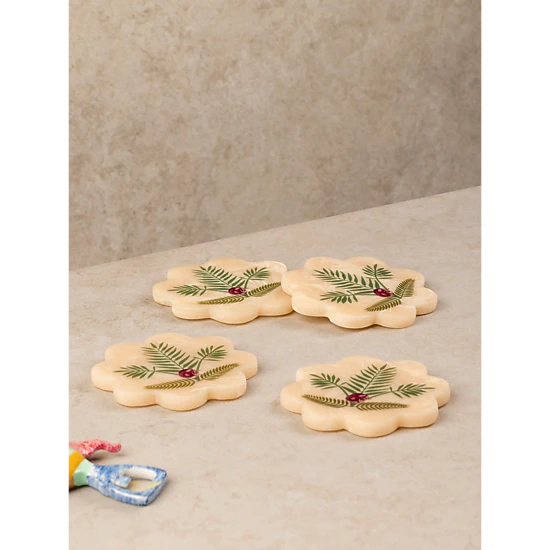 GAURI KOHLI Trellis Coasters