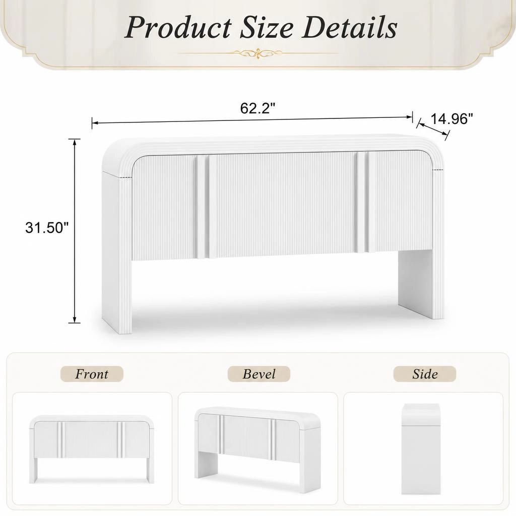 GOODSILO Practical Freestanding Spacious Storage Cabinet