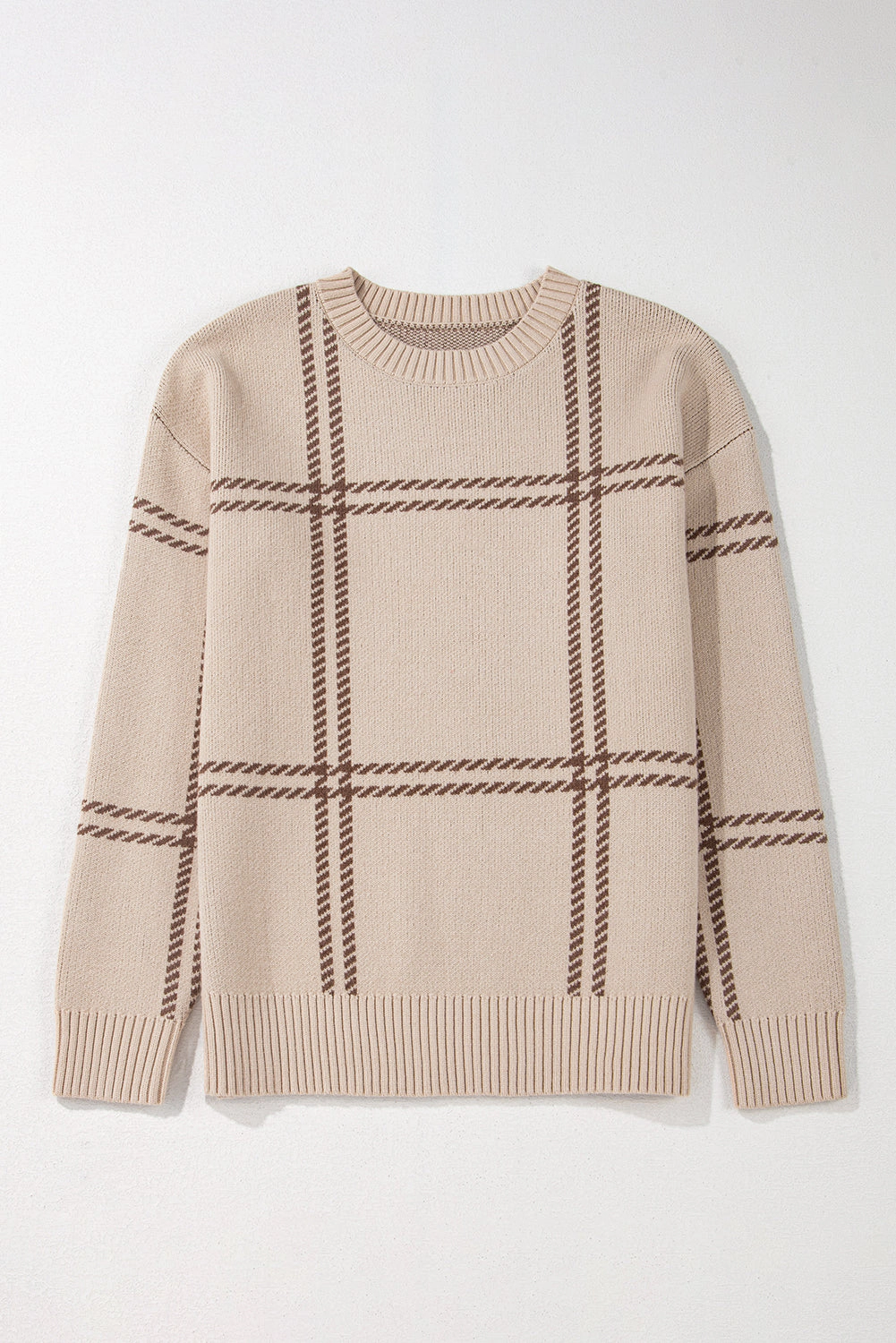 Threaded Pear Women's Madison Knitted Drop Shoulder Sweater