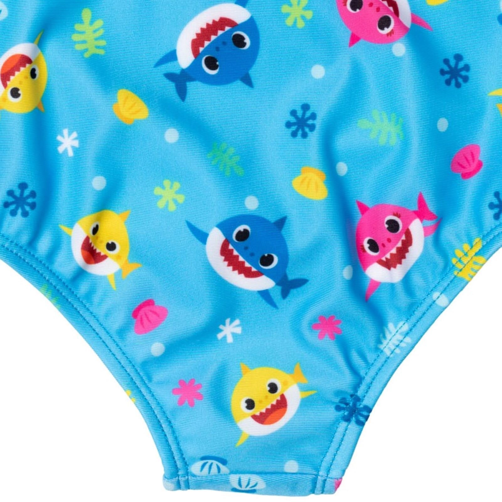 Baby Shark Girls' One Piece Bathing Suit