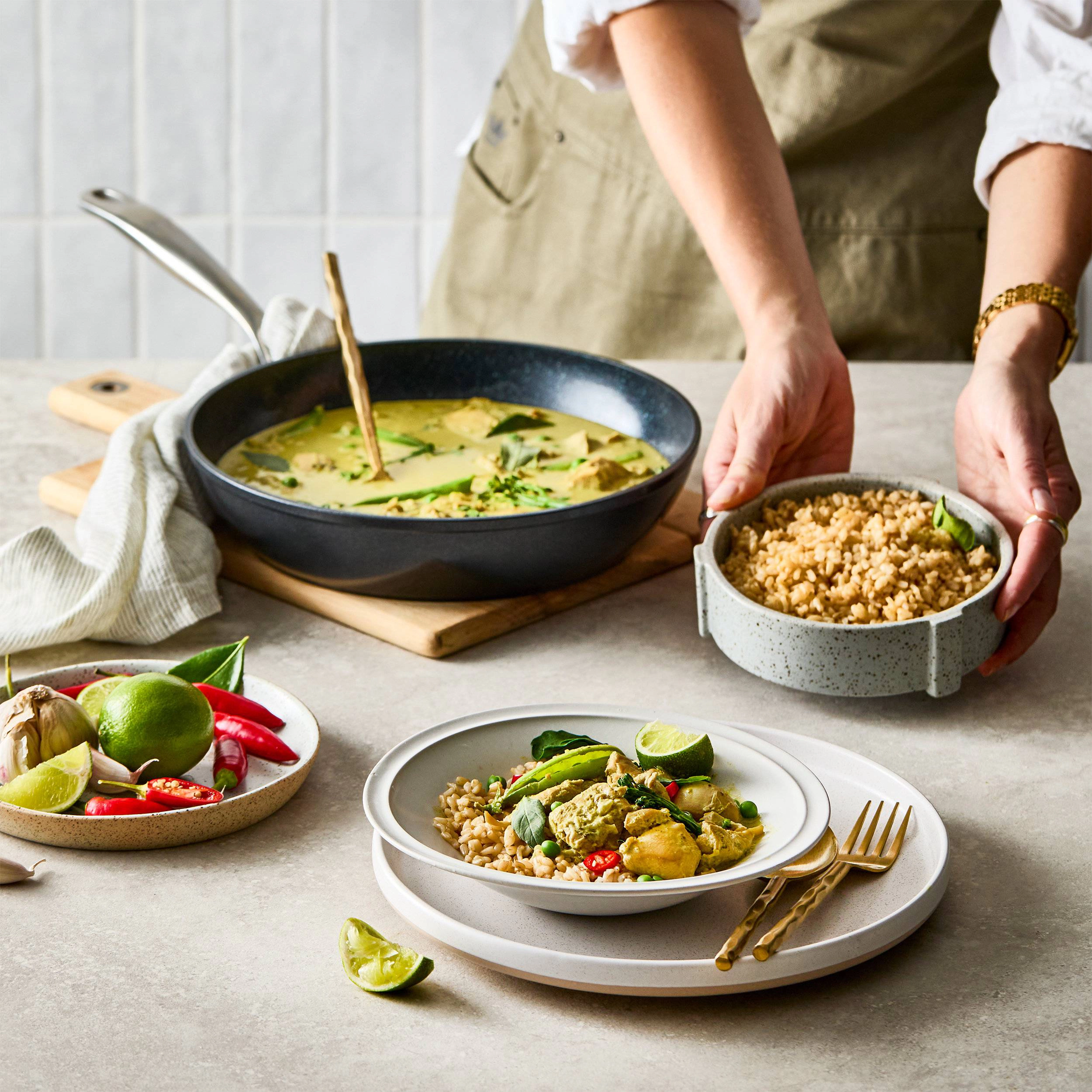Cuisine::pro® GREEN STONE™ 11" Frypan