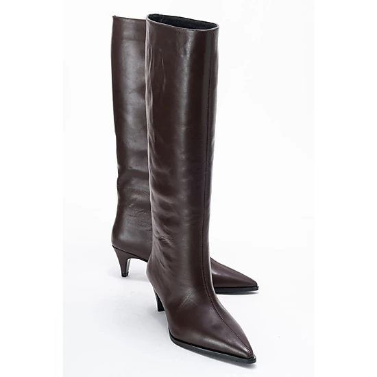 Forever & Always Womens Siora Leather Knee High Boots