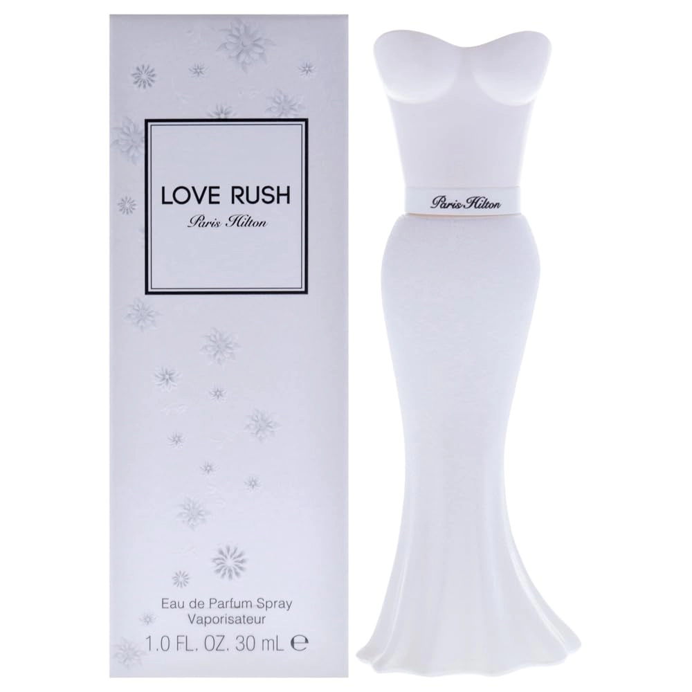 Paris Hilton Love Rush Eau de Parfum for Women, Romantic Floral Vanilla 1.0 oz Spray