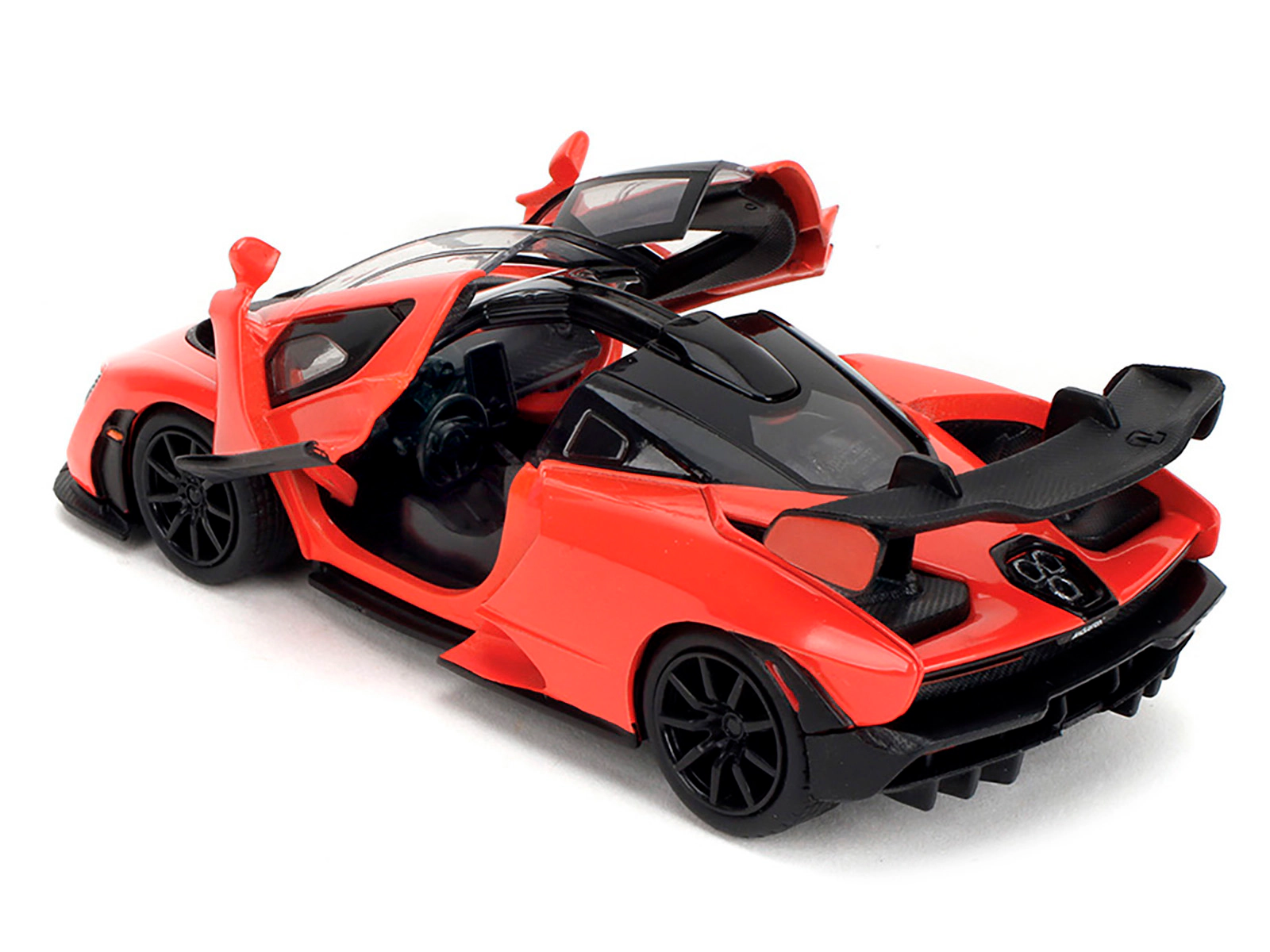 Jada McLaren Senna Red and Black "Fast X" (2023) Movie "Fast & Furious" Series 1/ Diecast Model Car by Jada