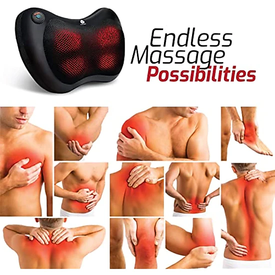 Pursonic Unisex Massage Therapy Device: Relax & Recover 3D Shiatsu Electric Massager Series
