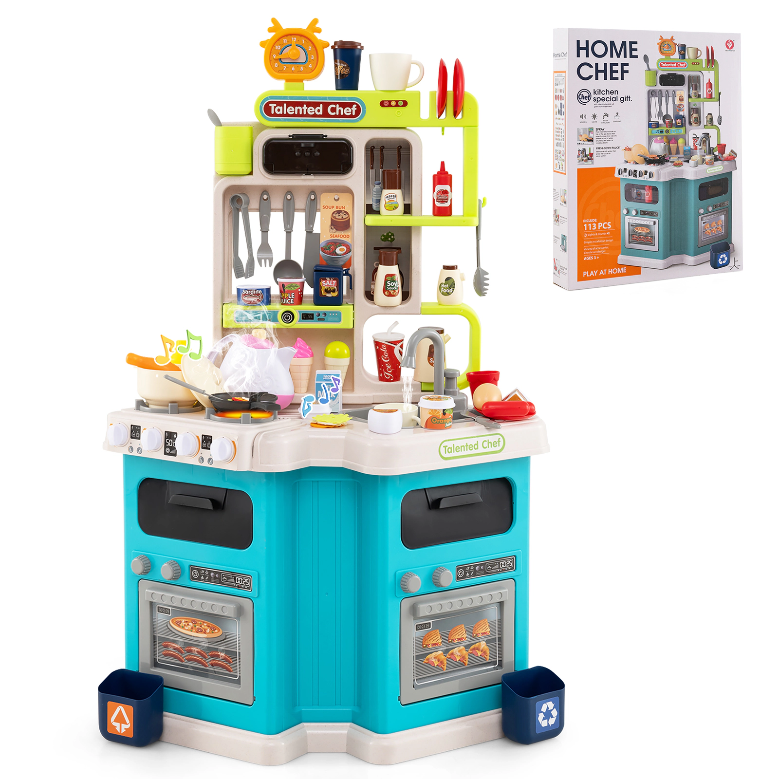 LJG Kids Kitchen Playset