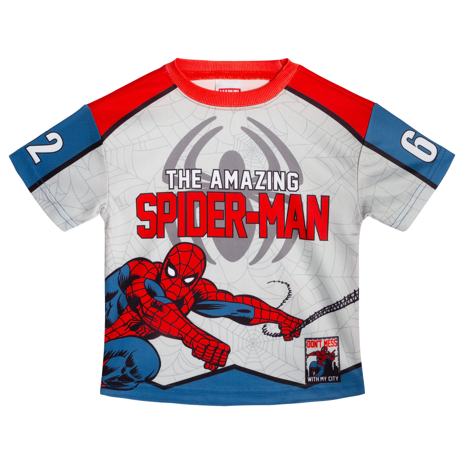 Marvel Spider-Man Boys' Athletic 2-Piece T-Shirt and Joggers Set