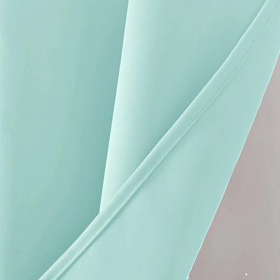 RT Designers Collection 100% Polyester 250 GSM Riley 100% Blackout Grommet Panel 54" x 95" Blue