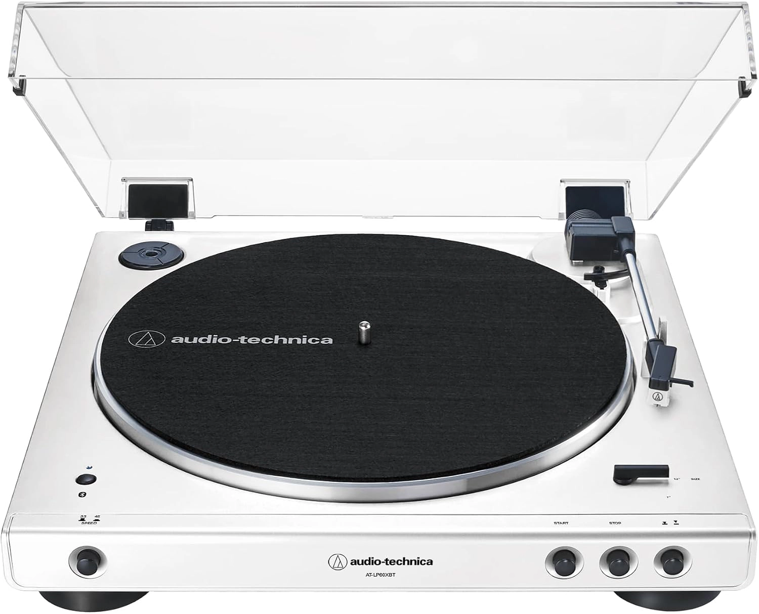 AUDIO-TECHNICA AT-LP60XBT-WW Fully Automatic Bluetooth Belt-Drive Turntable