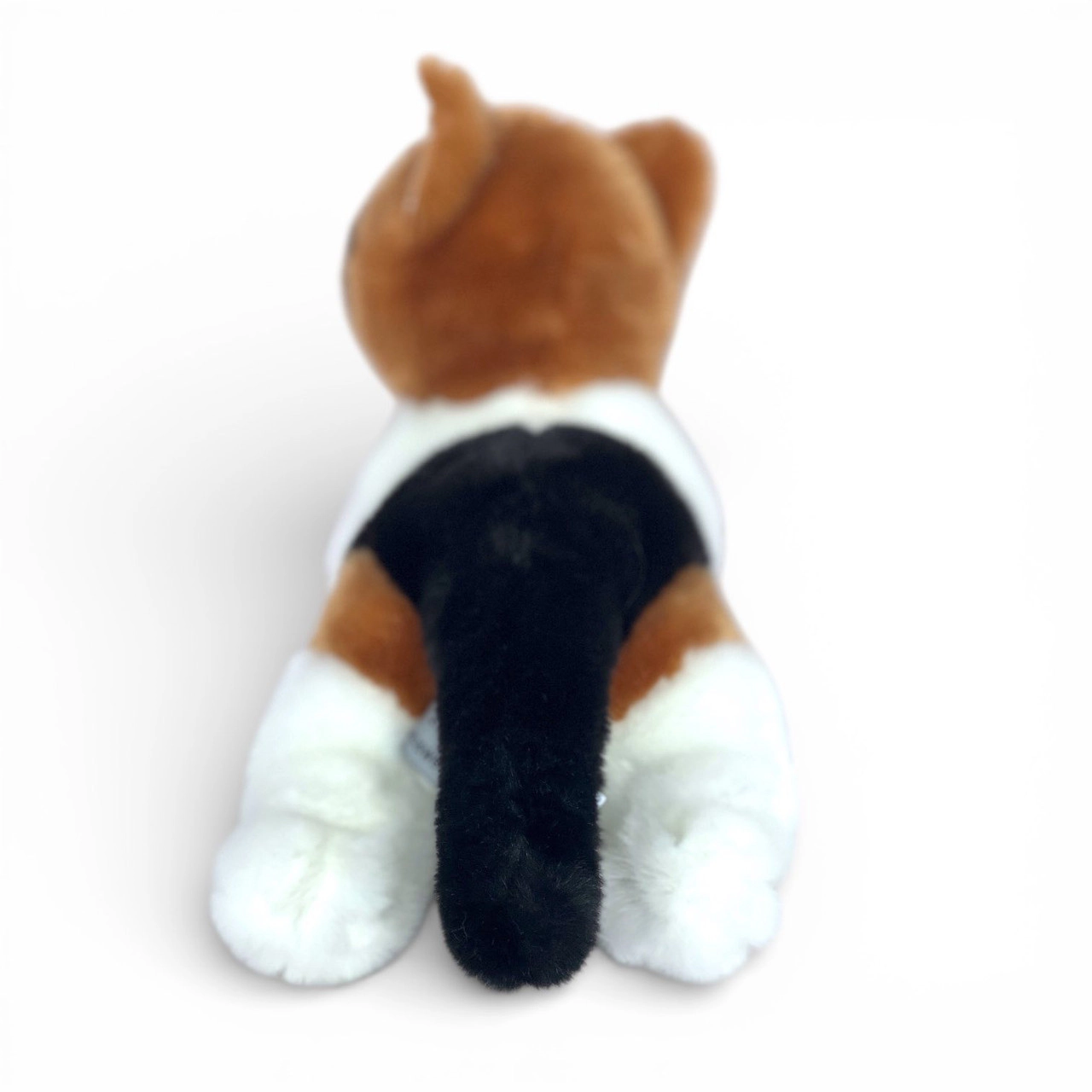 Auswella Plush Mabel™ 14 inch Calico Kitten Plush Toy by Auswella® | Soft Realistic Stuffed Cat