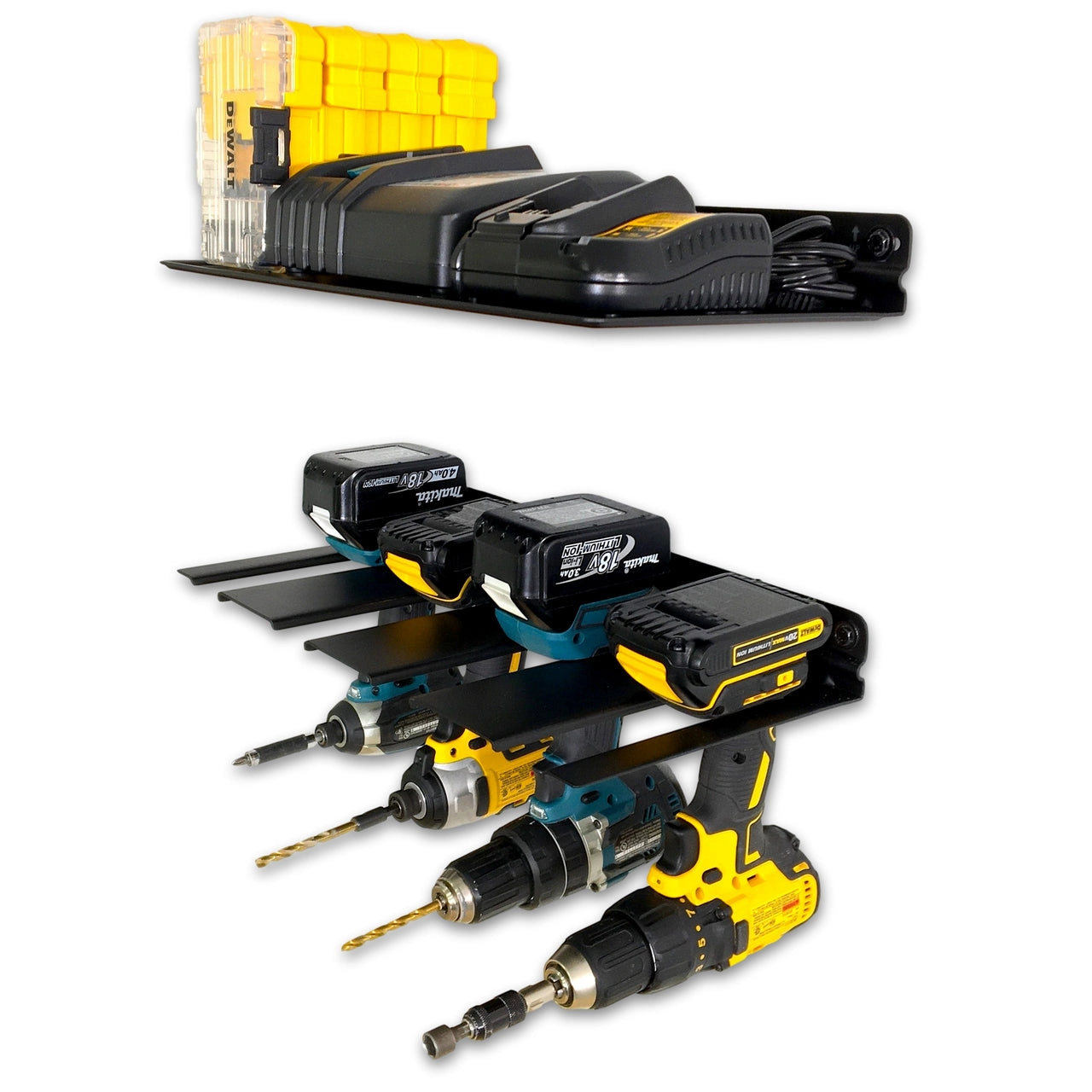 StoreYour E-Drill Power Tool Organizer with Shelf