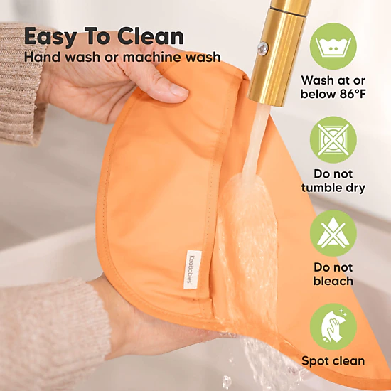 KeaBabies 3-Pack Presto Waterproof Bibs