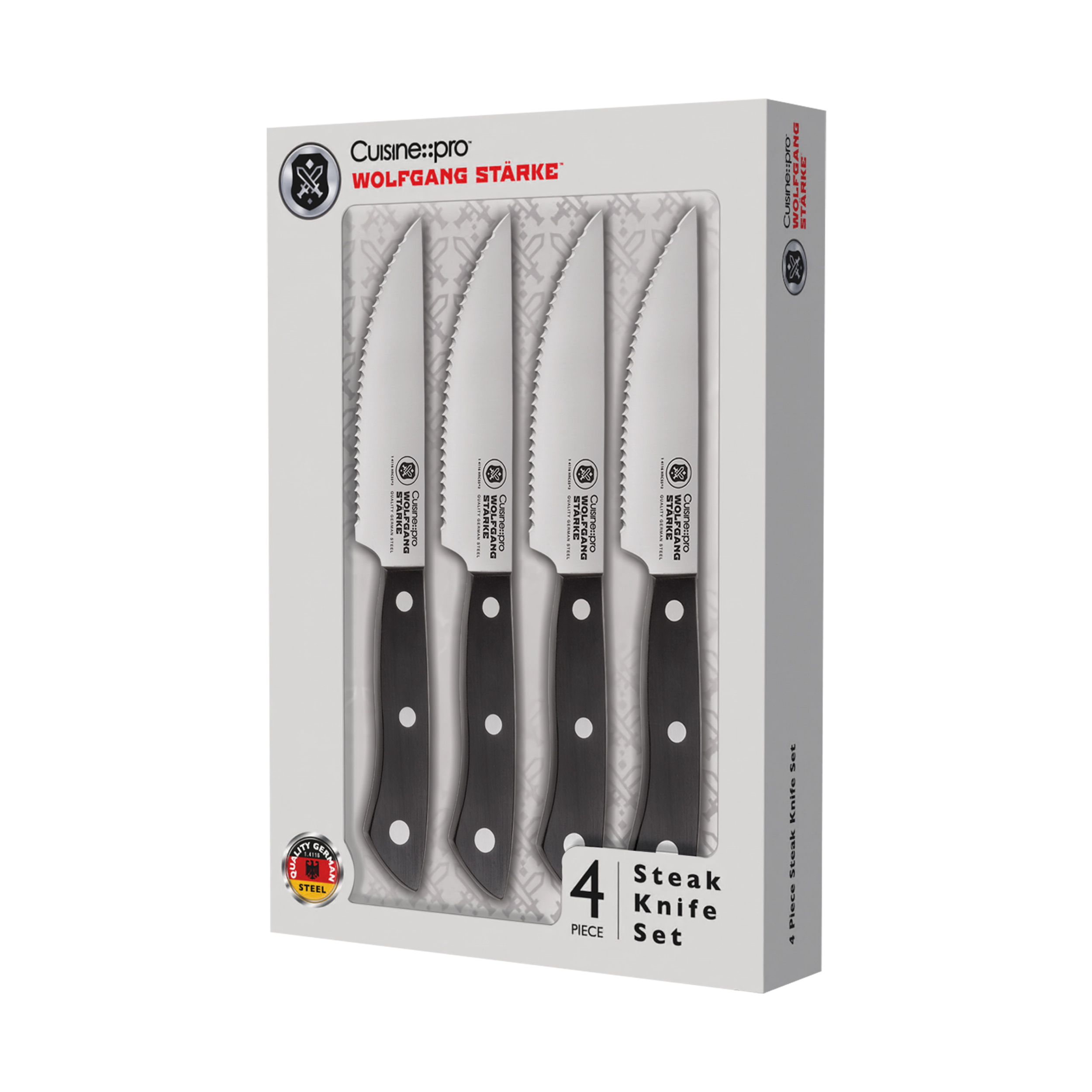 Cuisine::pro® WOLFGANG STARKE Steak Knife Set Of 4