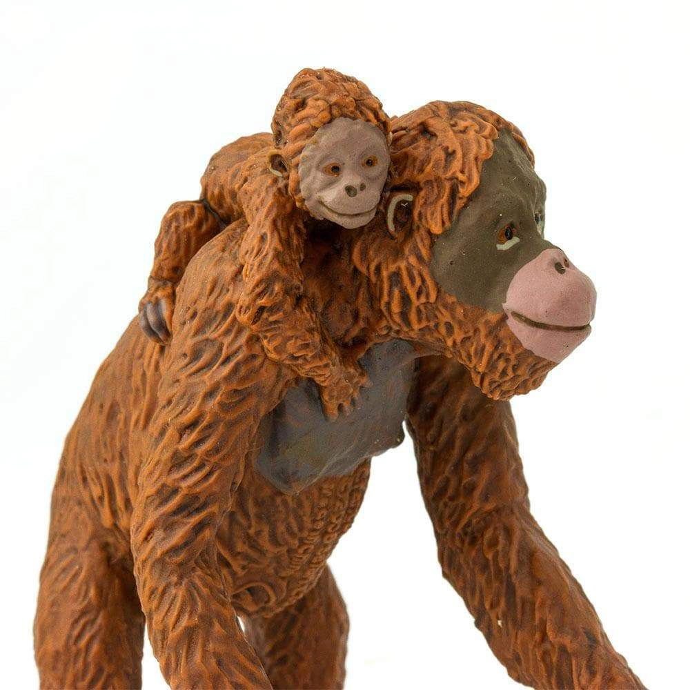 Safari Ltd. - Orangutan with Baby Kids Toy Figure