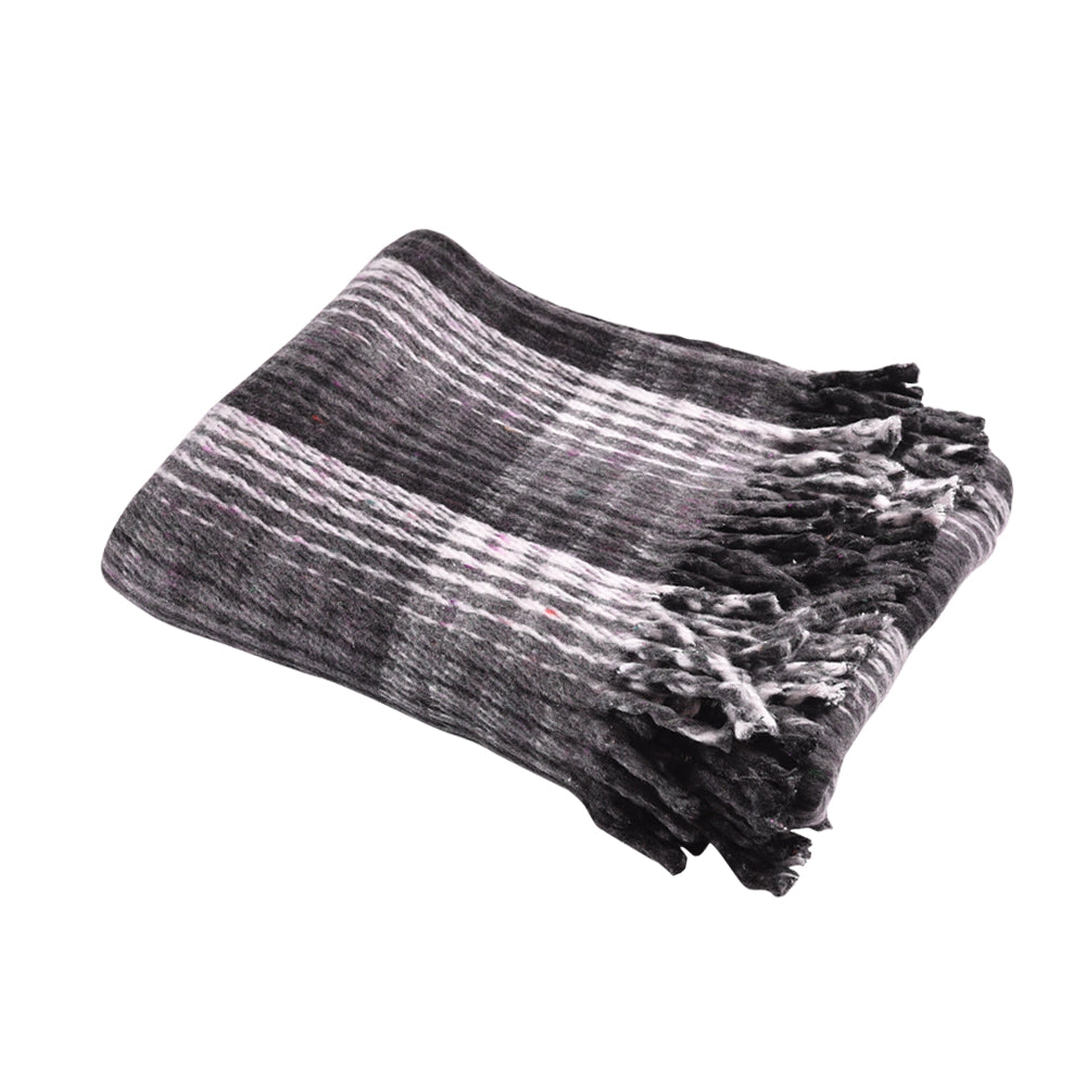 Hugger Mugger Plaid Yoga Blanket