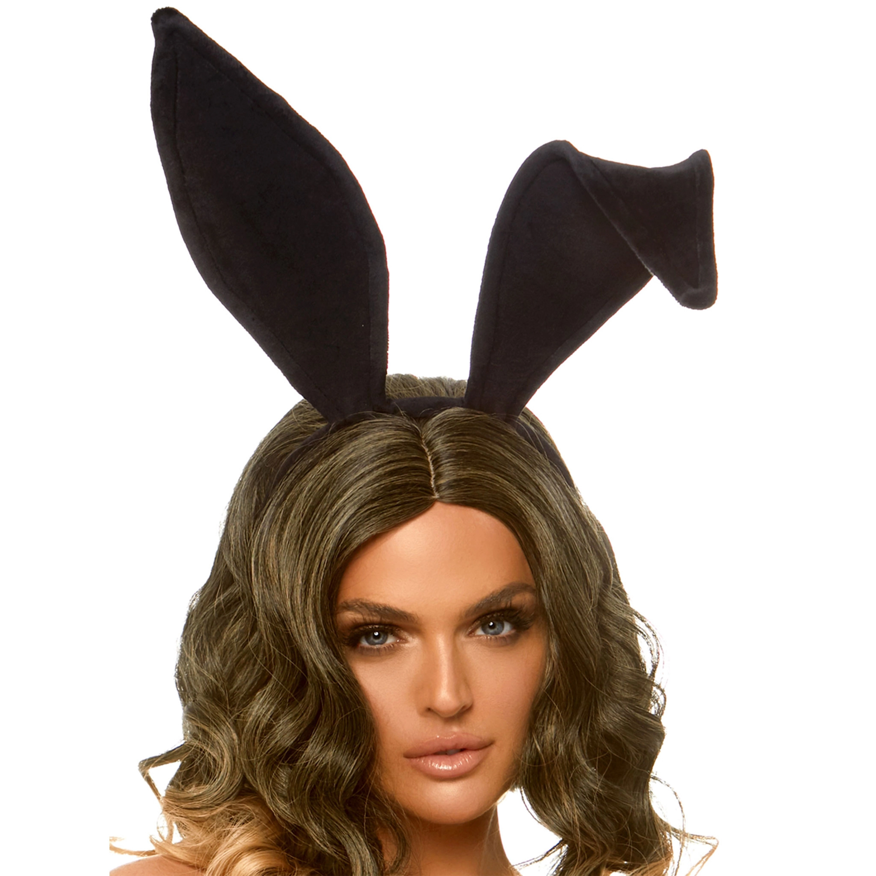 Leg Avenue Women's Bendable Velvet Bunny Ears