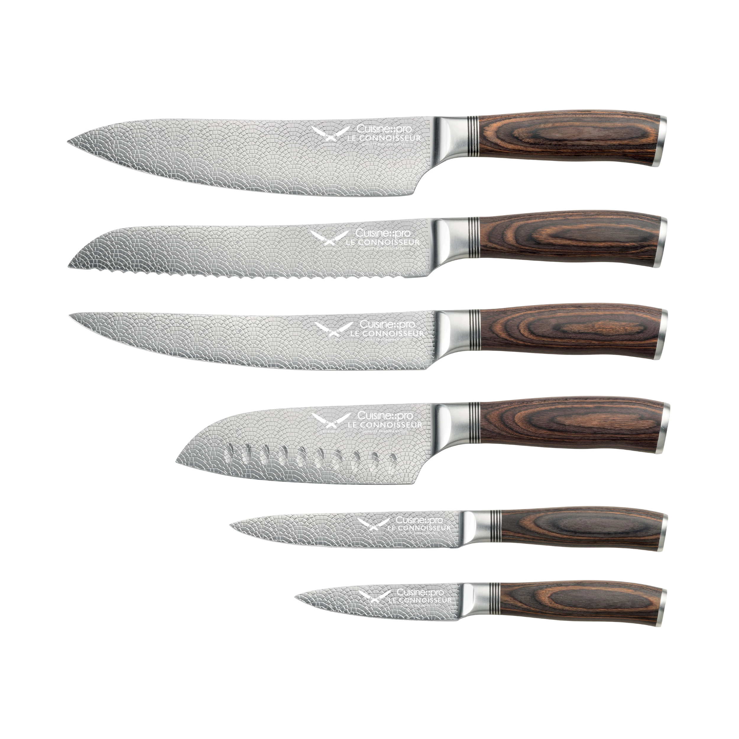 Cuisine::pro® LE CONNOISSEUR™ 7-Piece Haute Knife Block