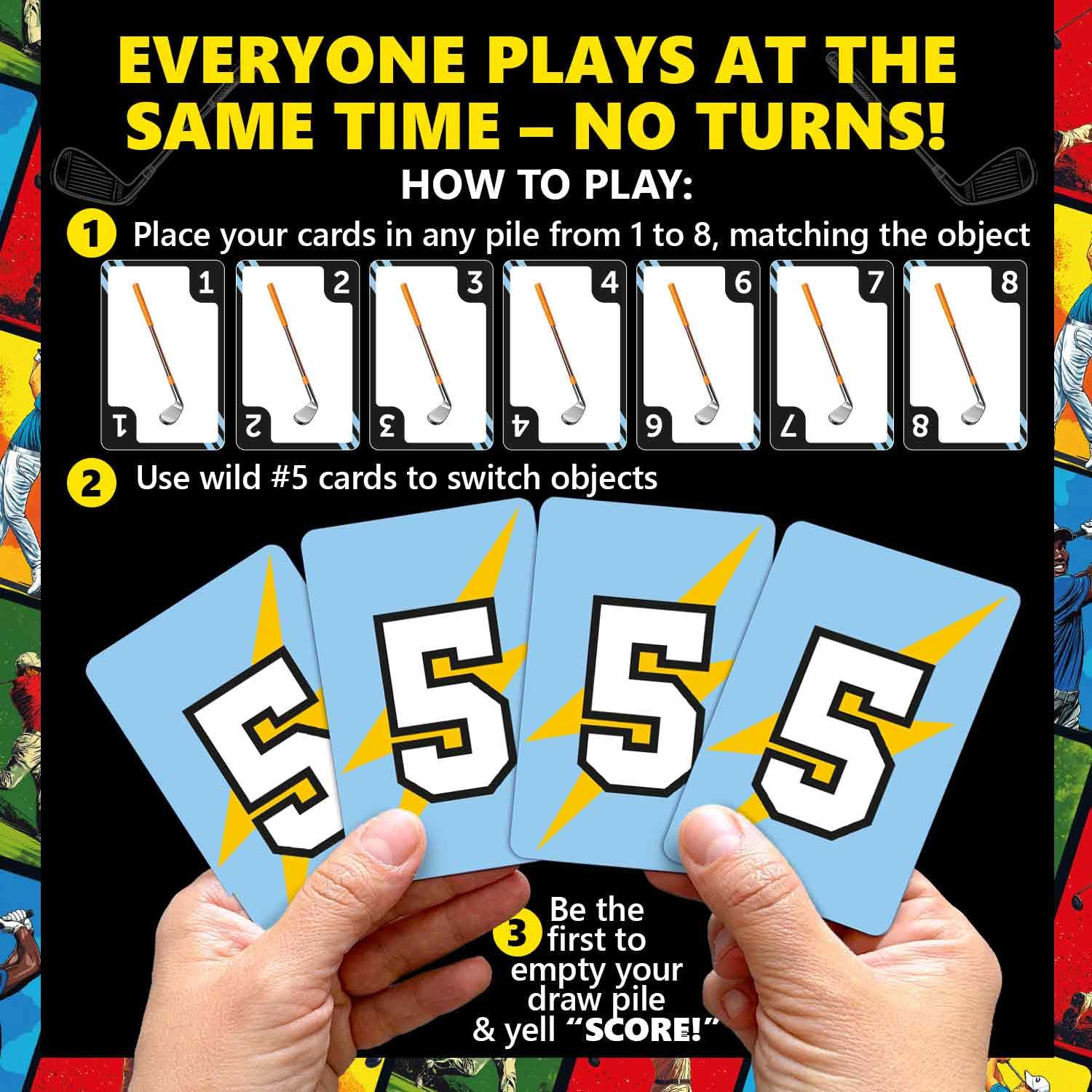 QUOKKA Fast-Paced Card Game for Kids & Adults