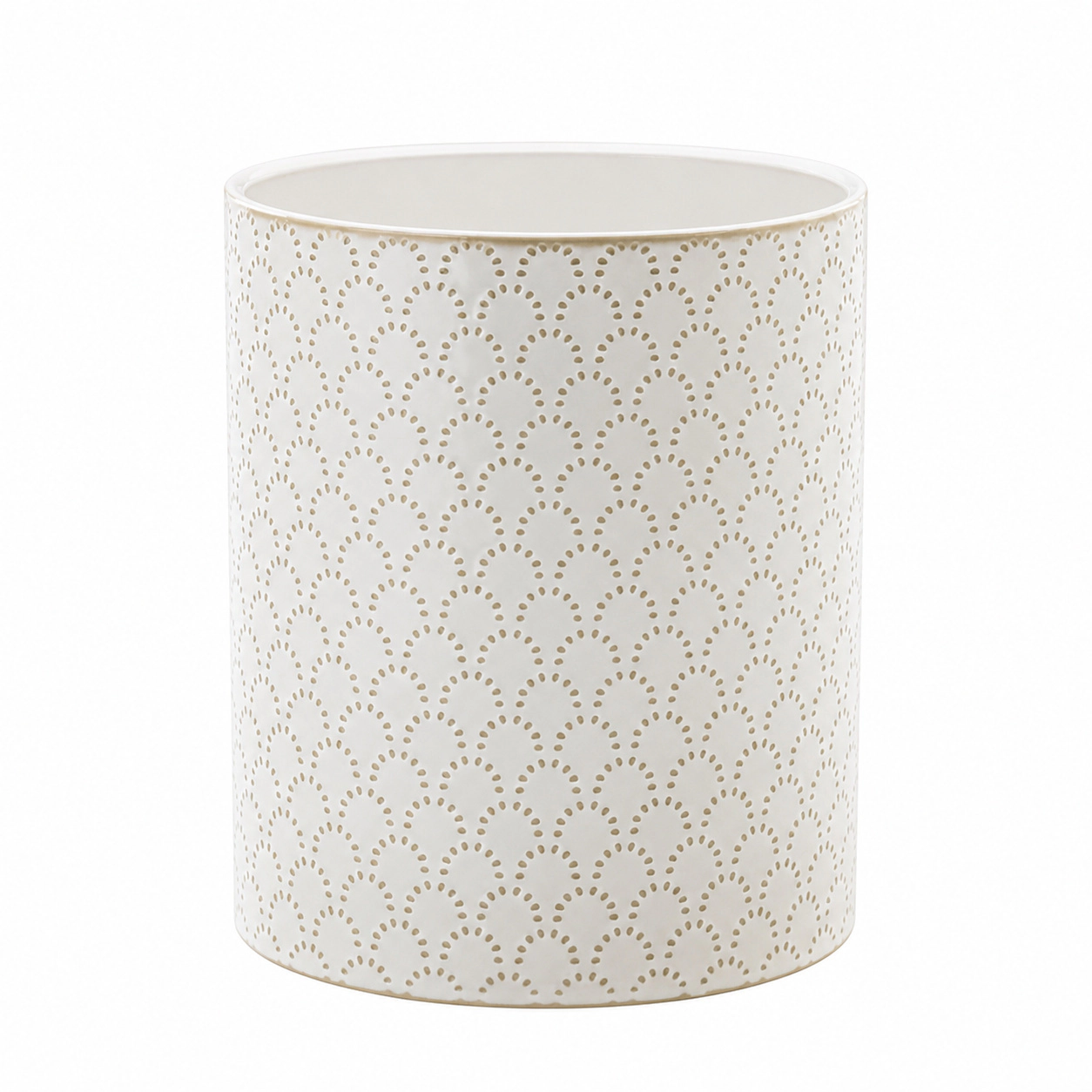 WZK Large Ceramic Farmhouse Kitchen Utensil Holder