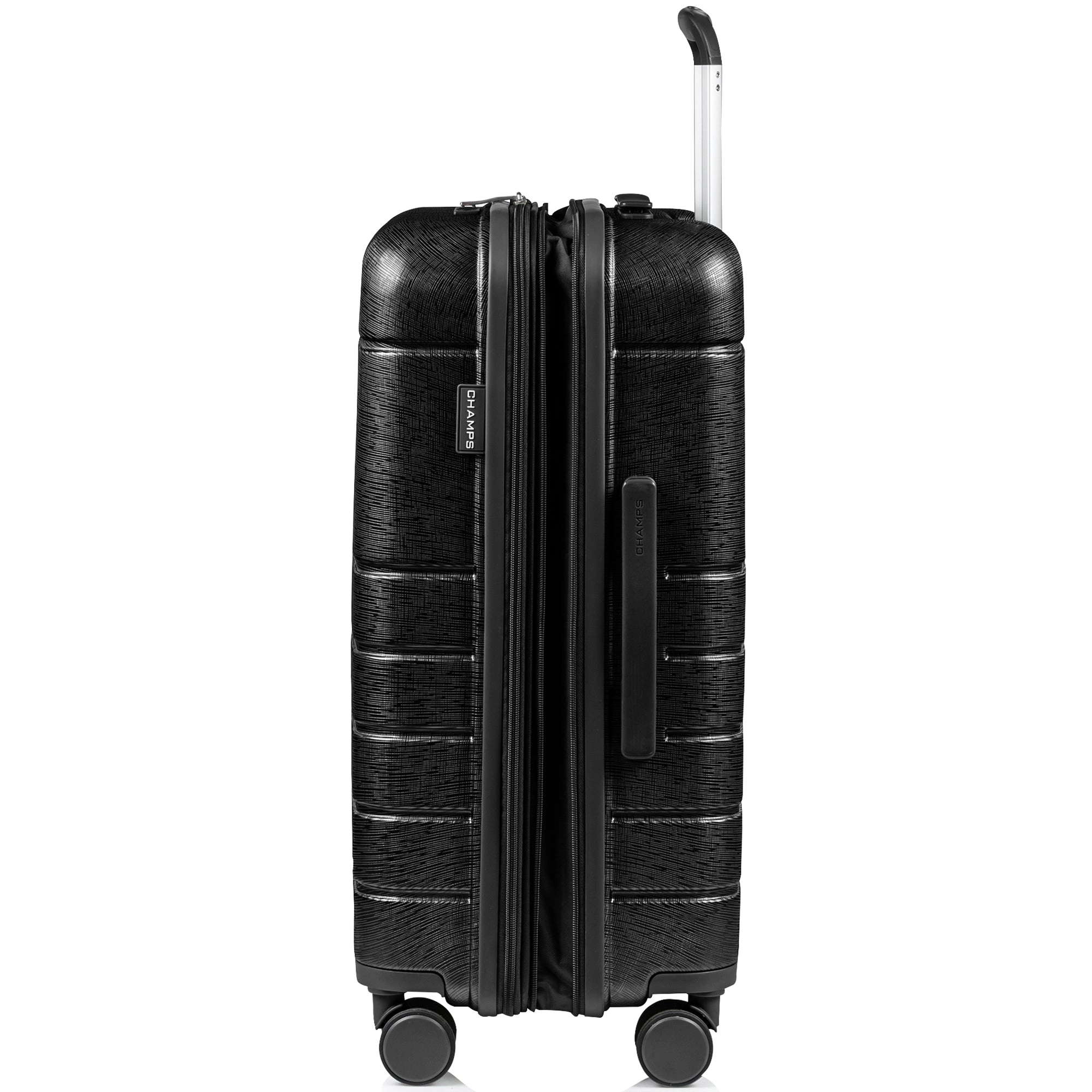 CHAMPS Linen II Collection 3-piece Hardside Luggage Set