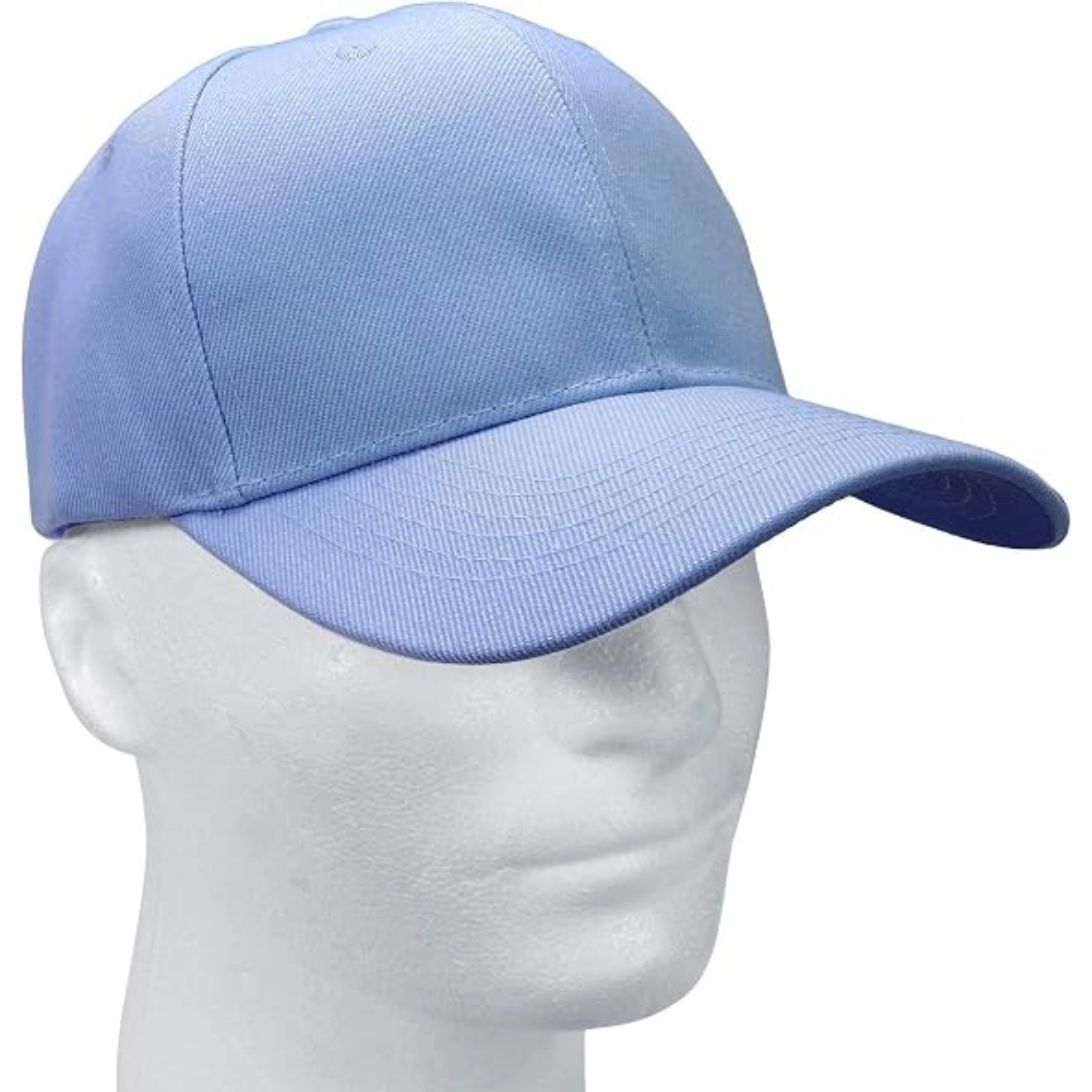 SS Design Adjustable Baseball Cap for Running Workouts Sky Blue