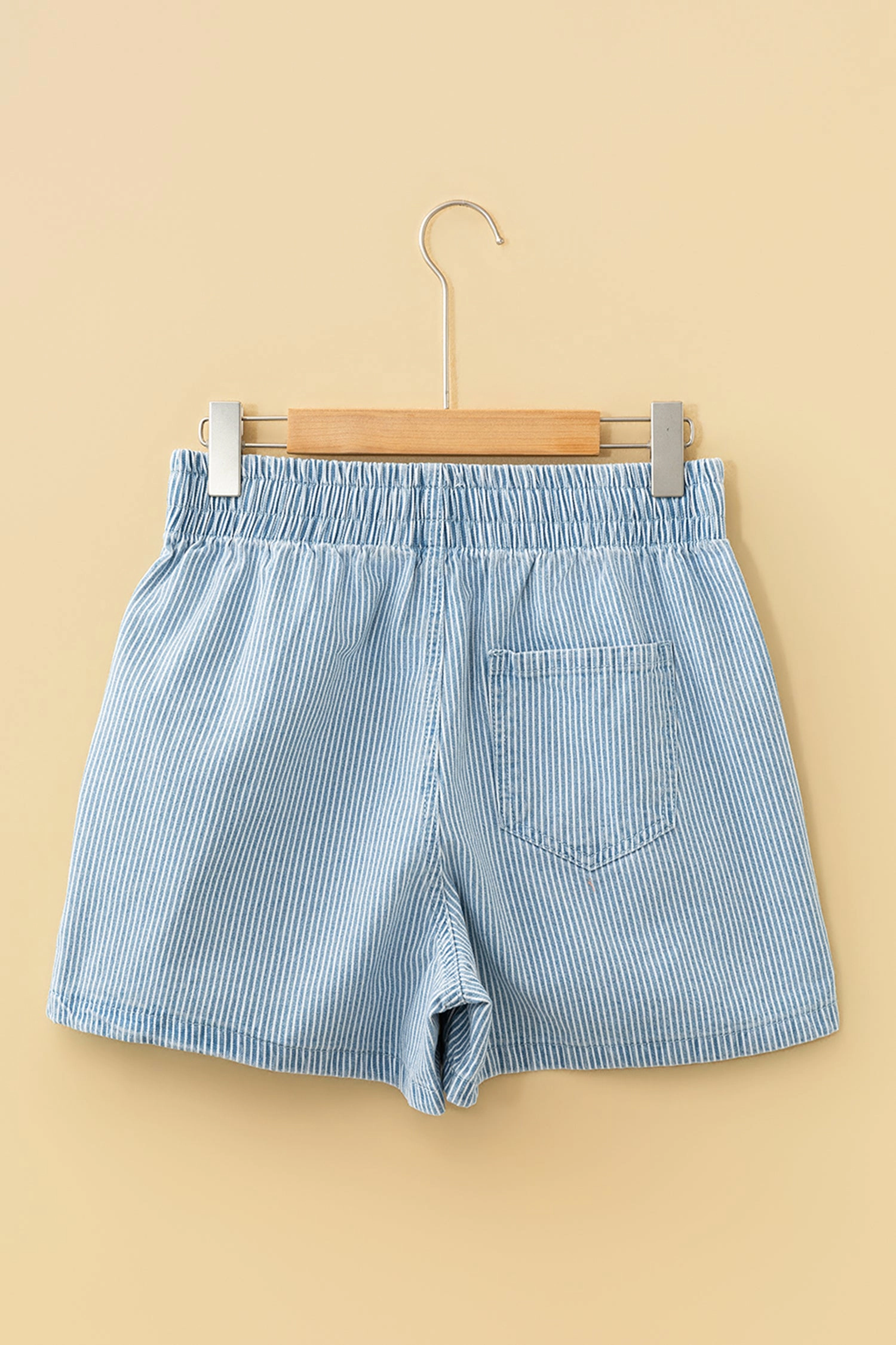 Threaded Pear Women's Honey Elastic Waist Casual Shorts
