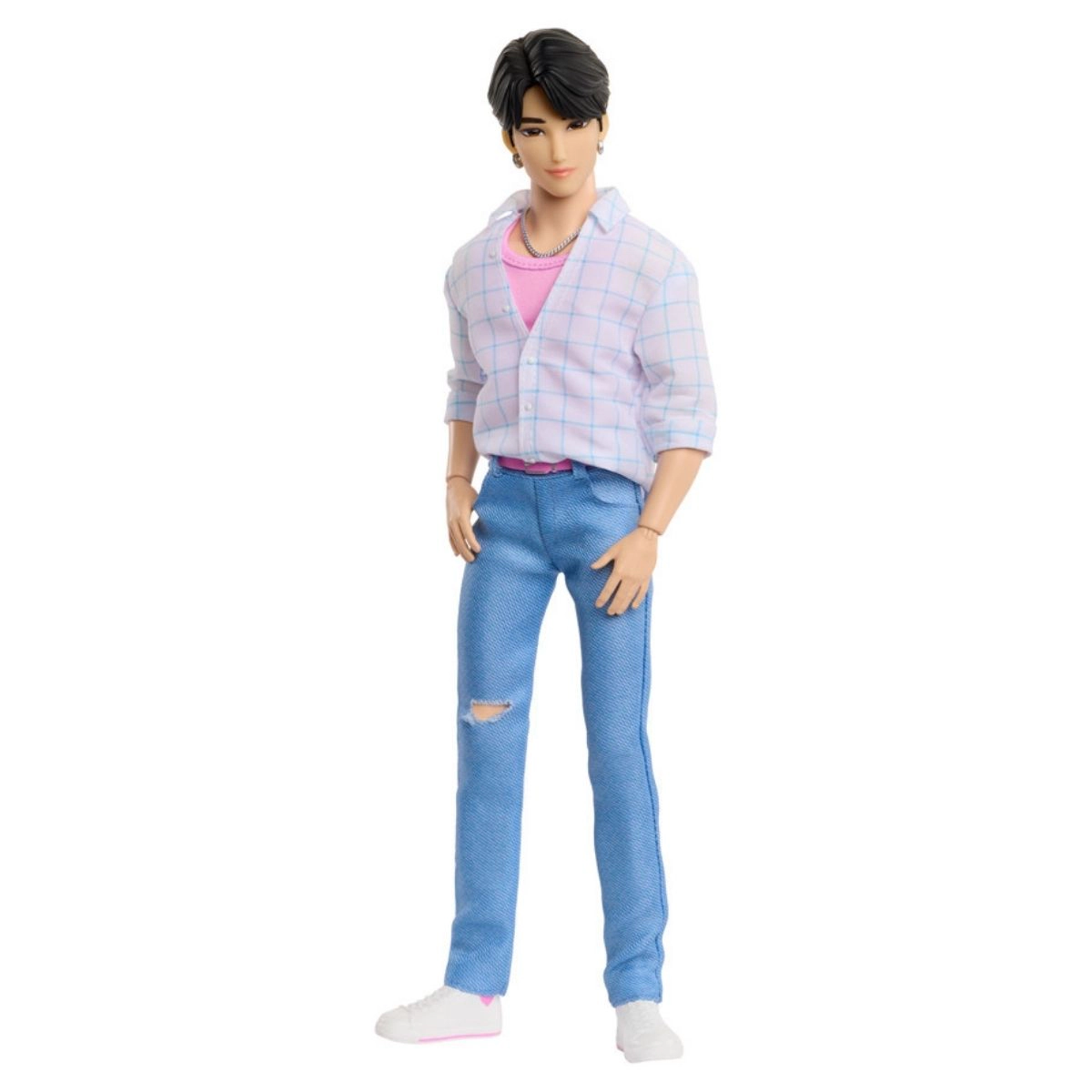 Mattel K-Pop Demon Hunter Core Jinu 12-Inch Articulated Fashion Doll Action Figure