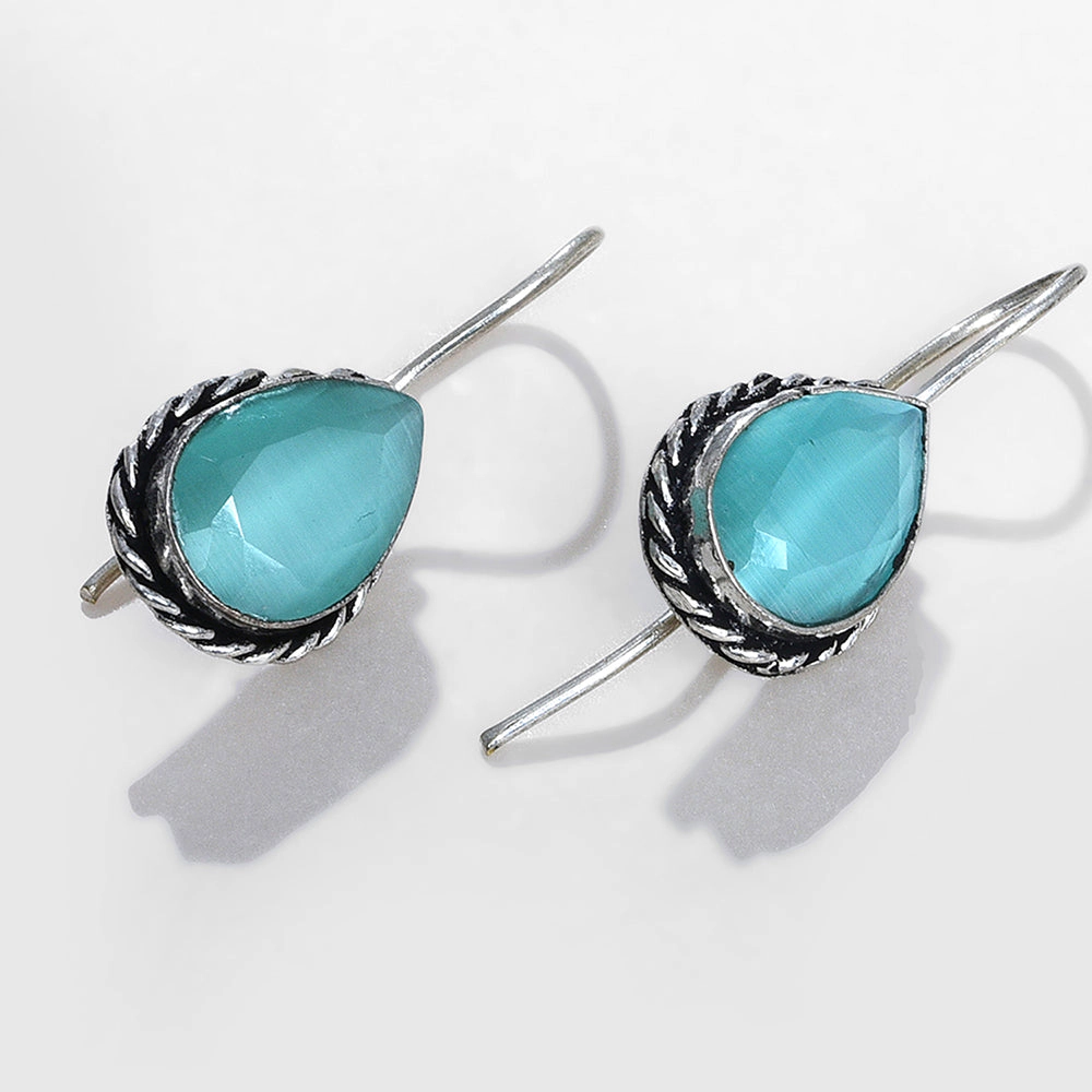 SOHI Women's Teardrop-Stone Drop Earrings