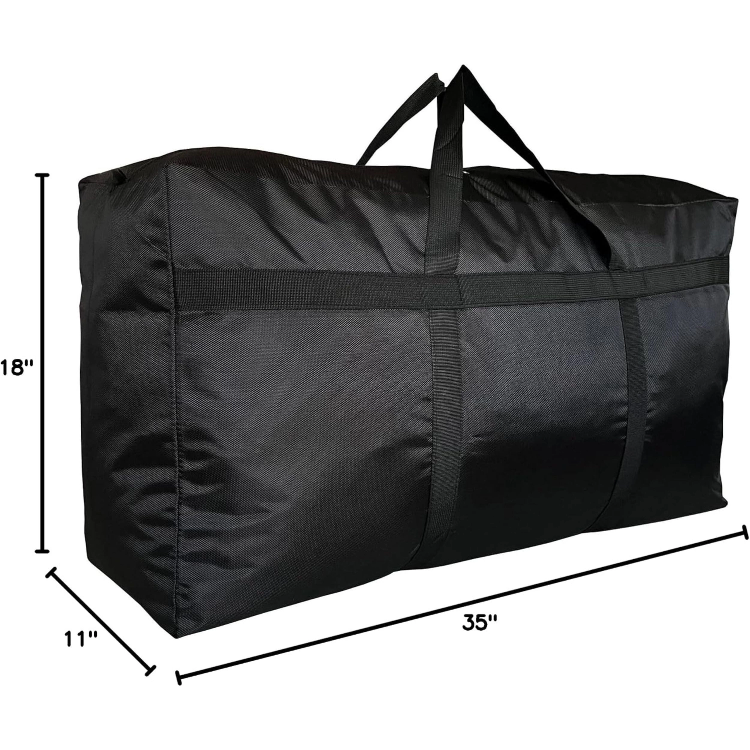 SS Design 130 Liter Extra Large Foldable Duffel Bag With Lockable Zipper