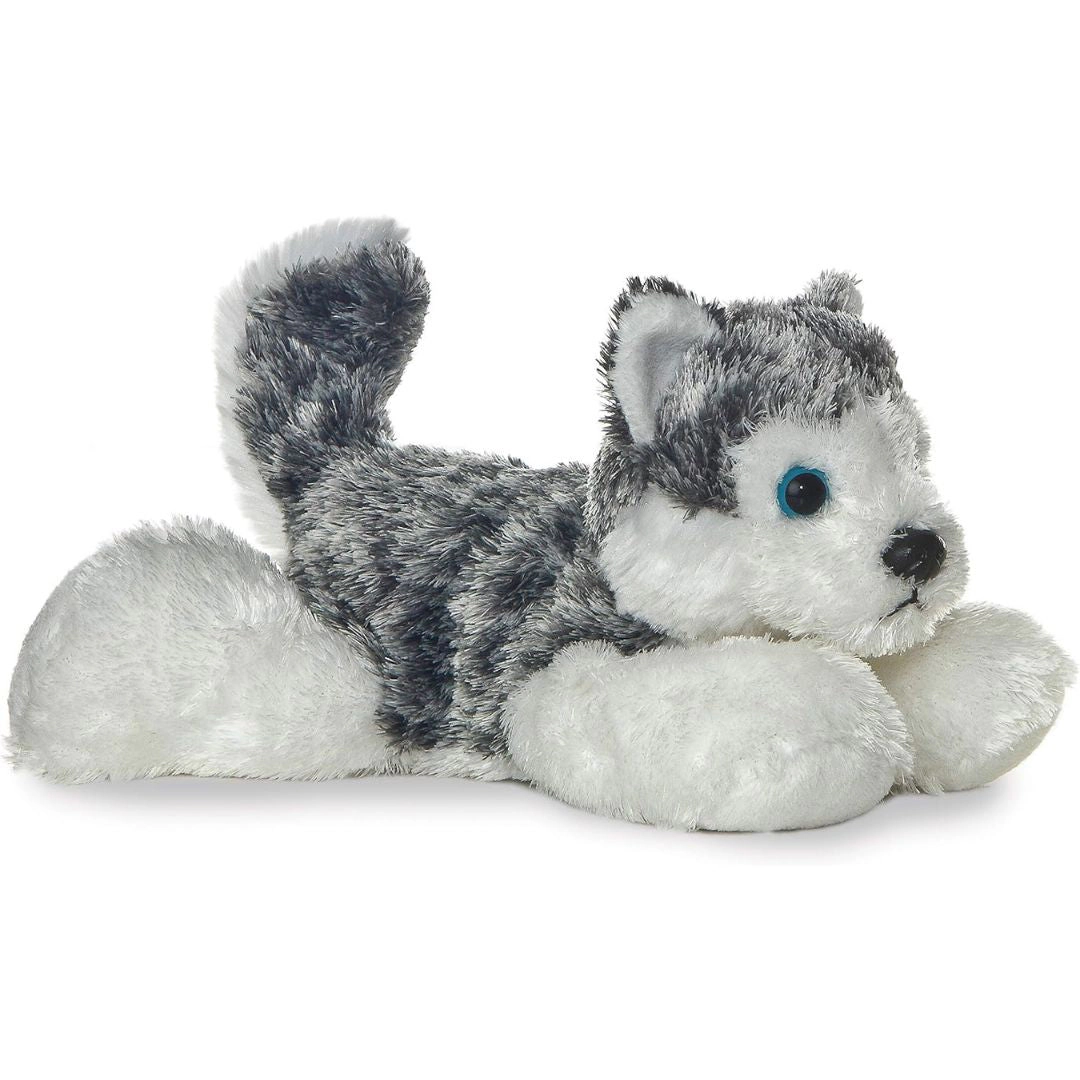 Aurora Mini Flopsie Mush Siberian Husky 8-Inch Stuffed Animal Plush