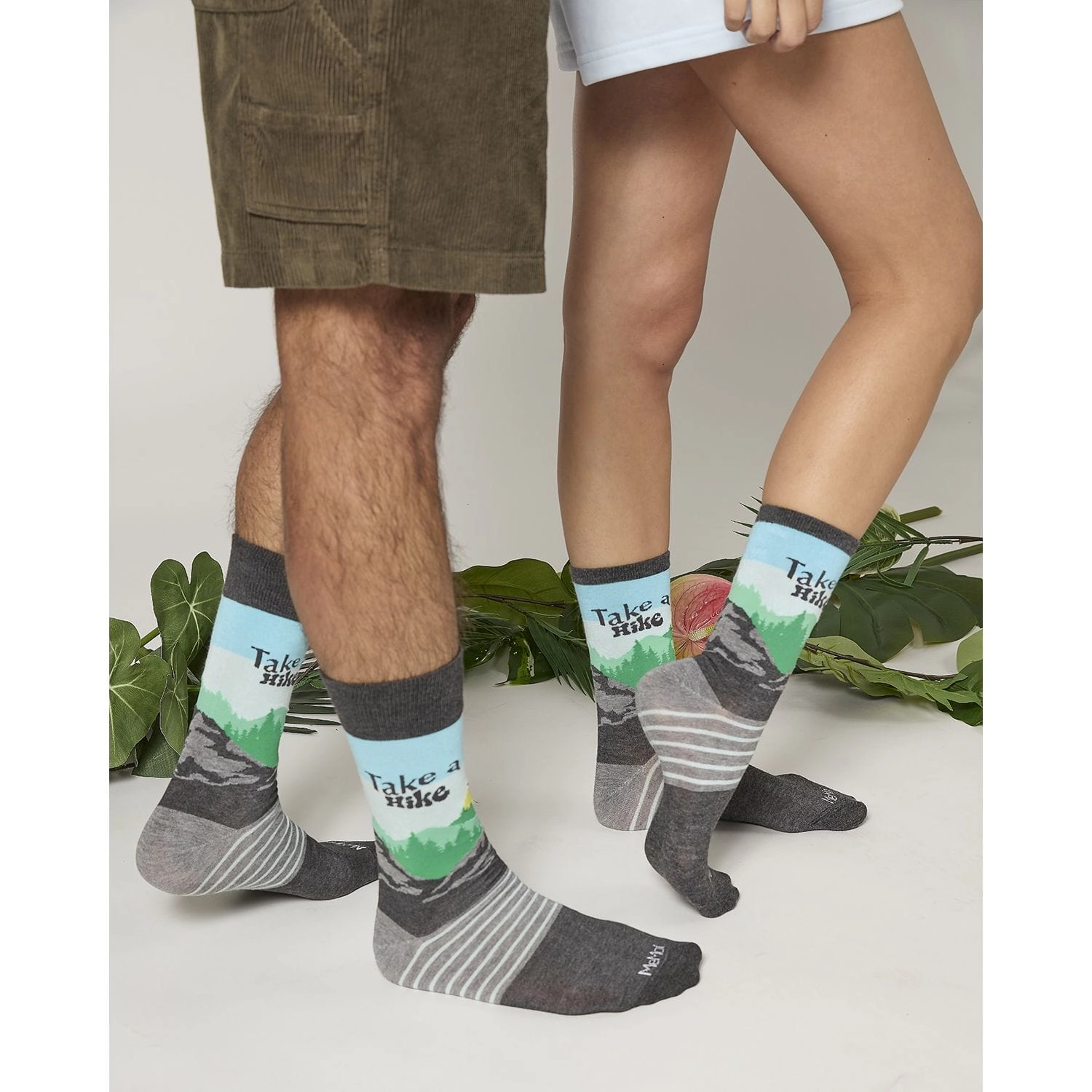 MeMoi Women's Take A Hike Rayon From Bamboo Crew Socks