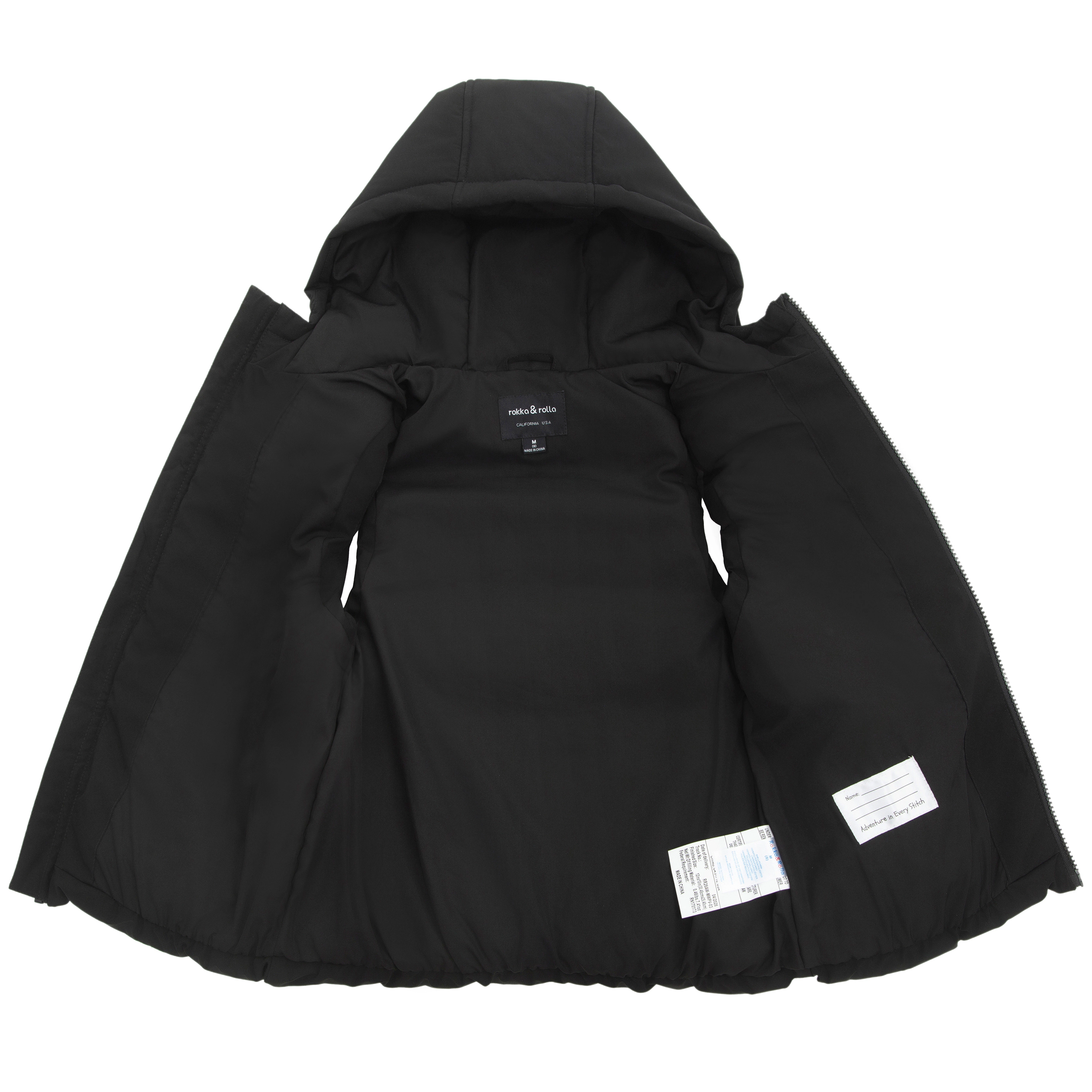 Rokka&Rolla Little & Big Kid Boys Everett Hooded Puffer Vest