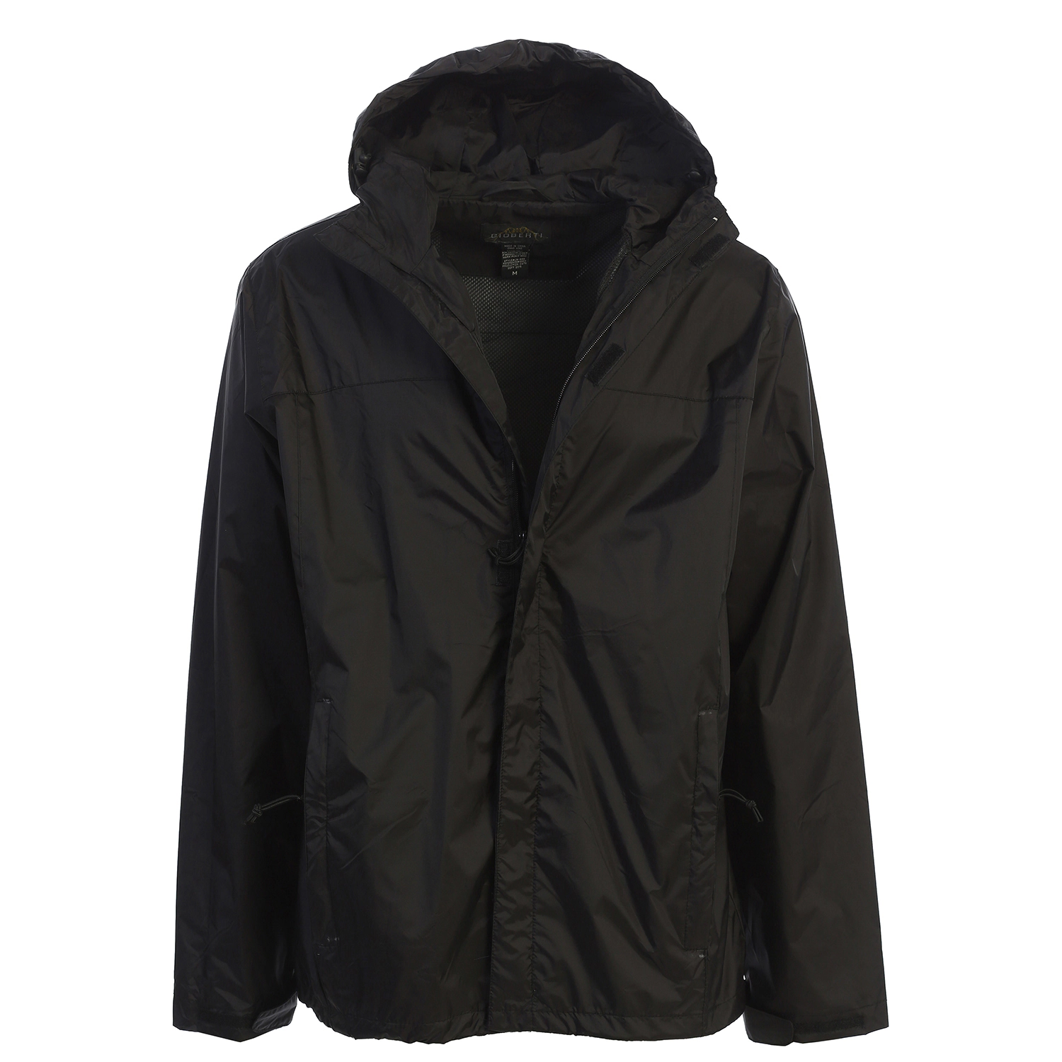 Gioberti Men's Waterproof Rain Jacket With Mesh Lining And Carrying Bag