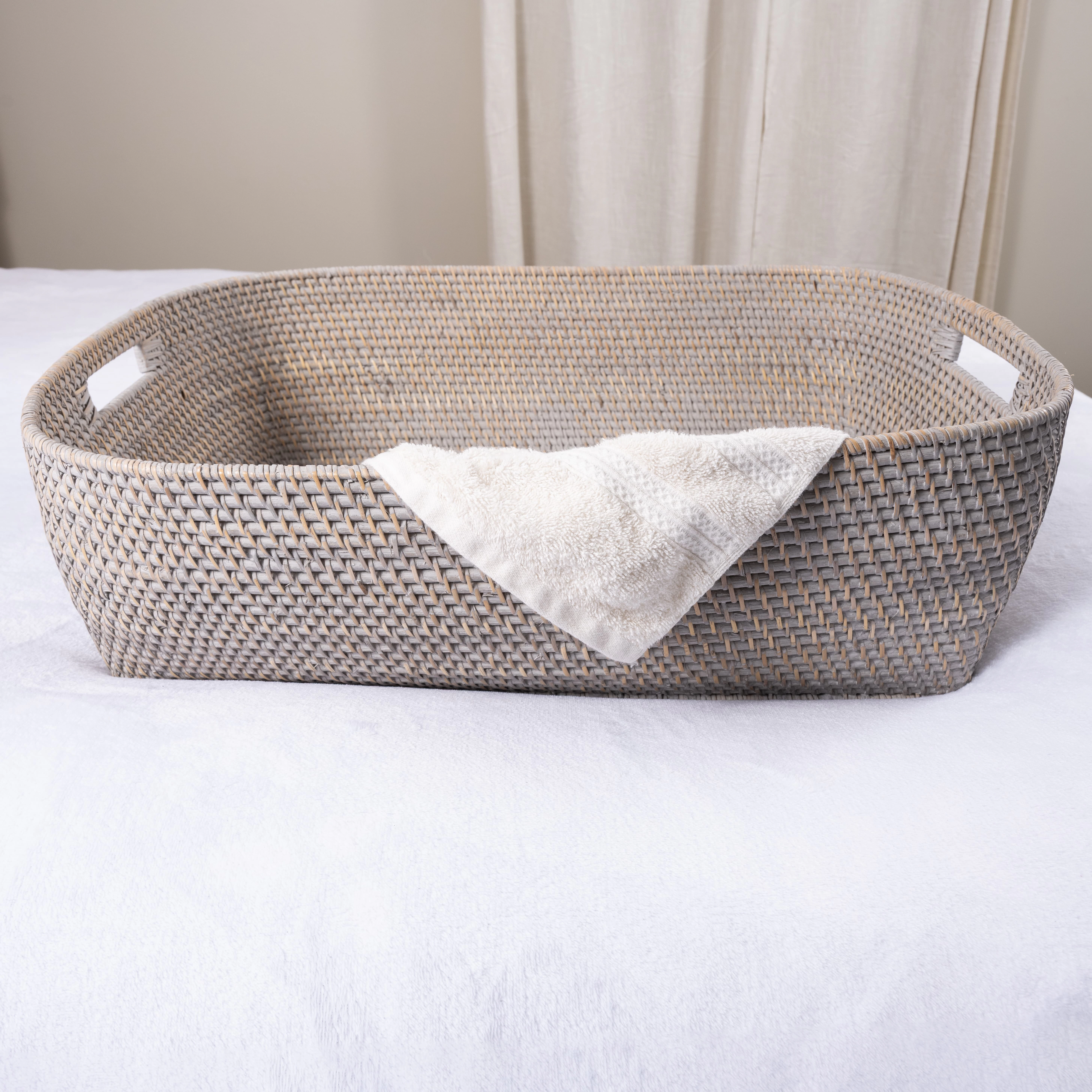 Saboga Home™ Rectangular Oblong Storage Basket