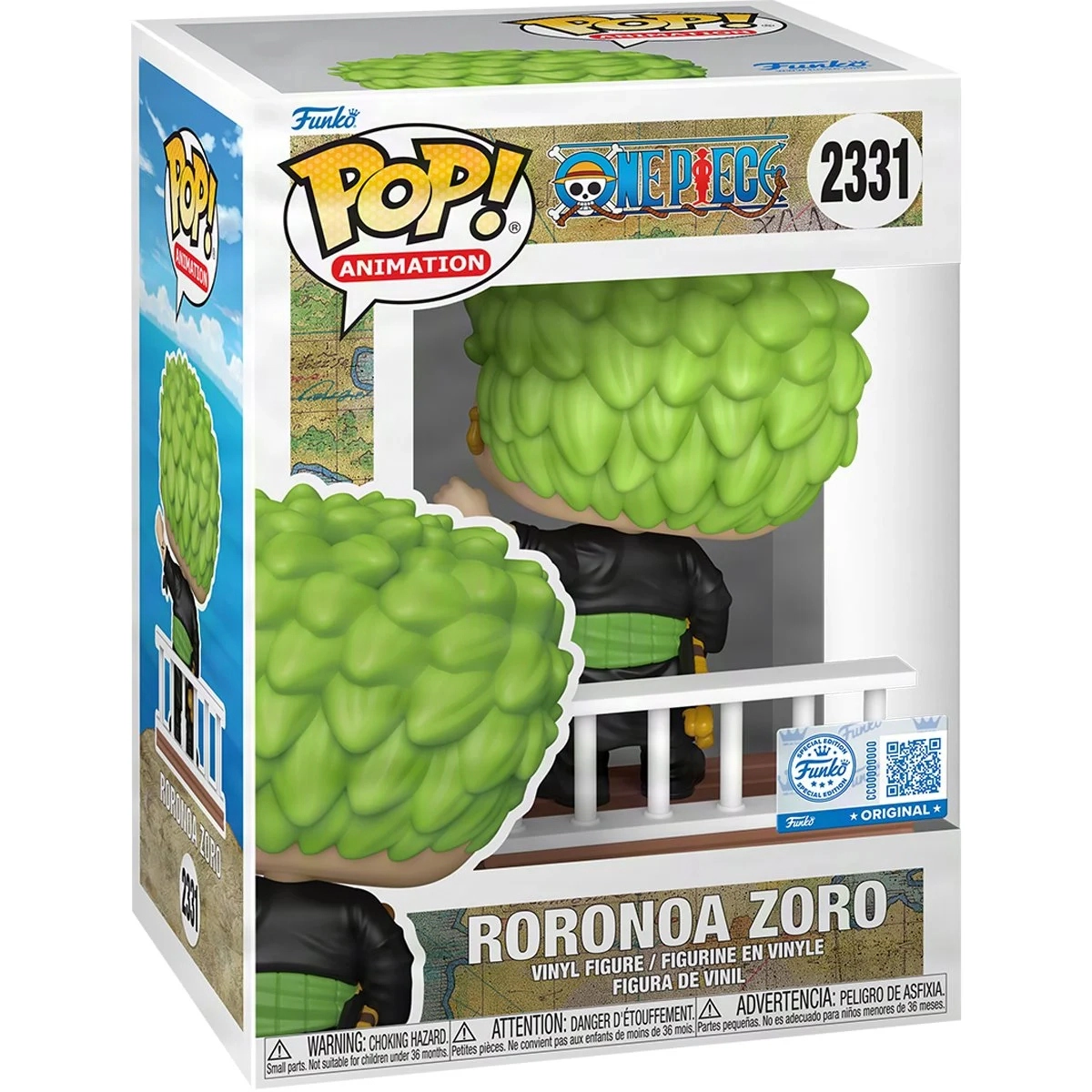 Funko Pop! One Piece Straw Hat Pirates: Roronoa Zoro #2331