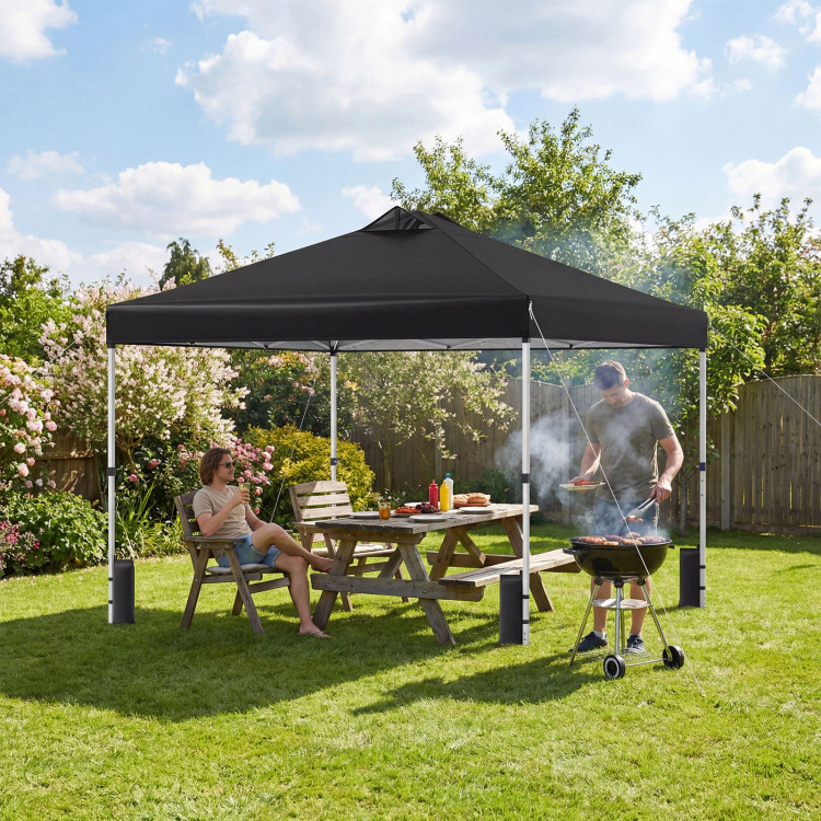 Hivvago 10 x Feet Outdoor Commercial Pop up Canopy Tent
