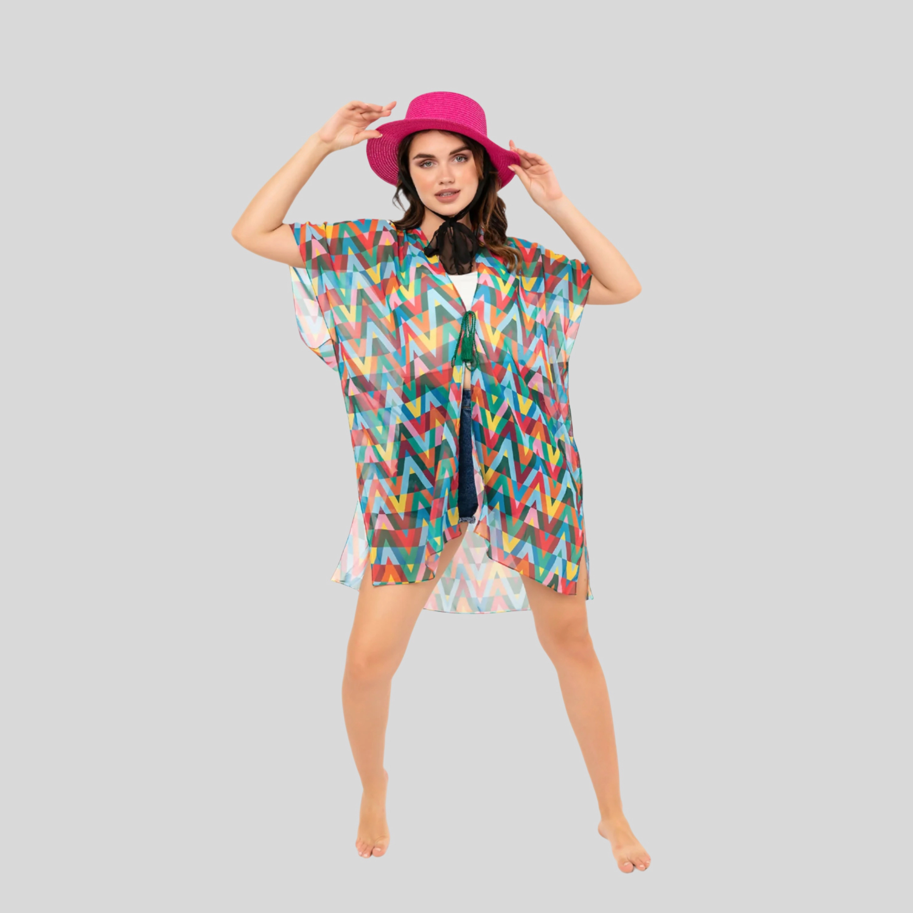 Wear Sierra Women's Colorful Swimwear Cover-Up
