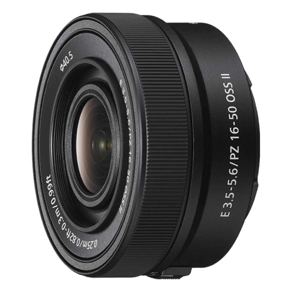 Sony E PZ 16-50mm f/3.5-5.6 OSS II Lens (Sony E, Black)