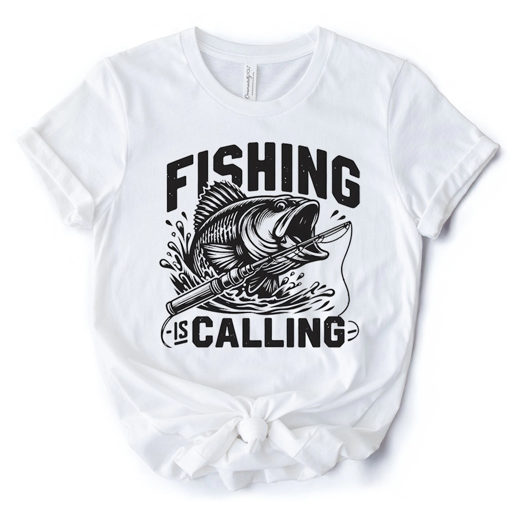 OrnamentallyYou Mens Fishing Is Calling T-Shirt