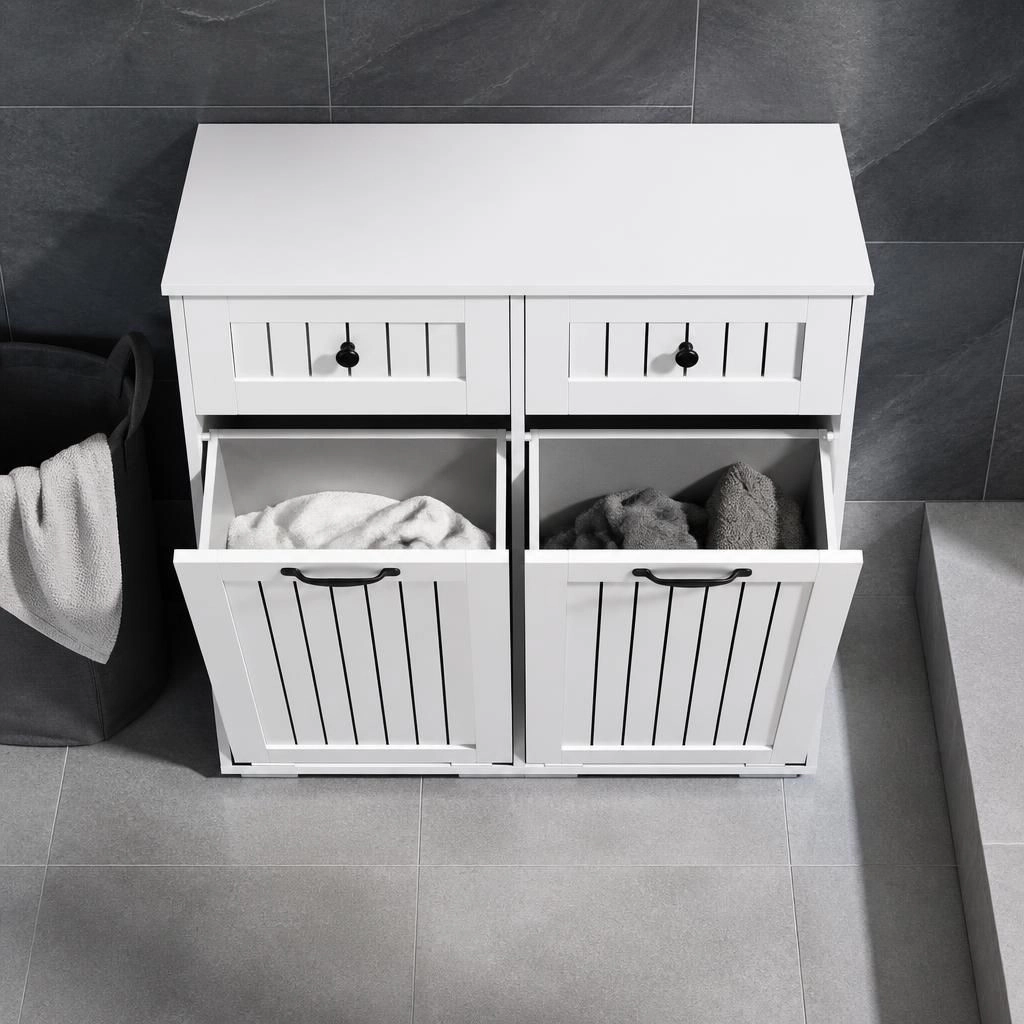 ELEMENT ACE Freestanding Bathroom Storage Organizer Cabinet