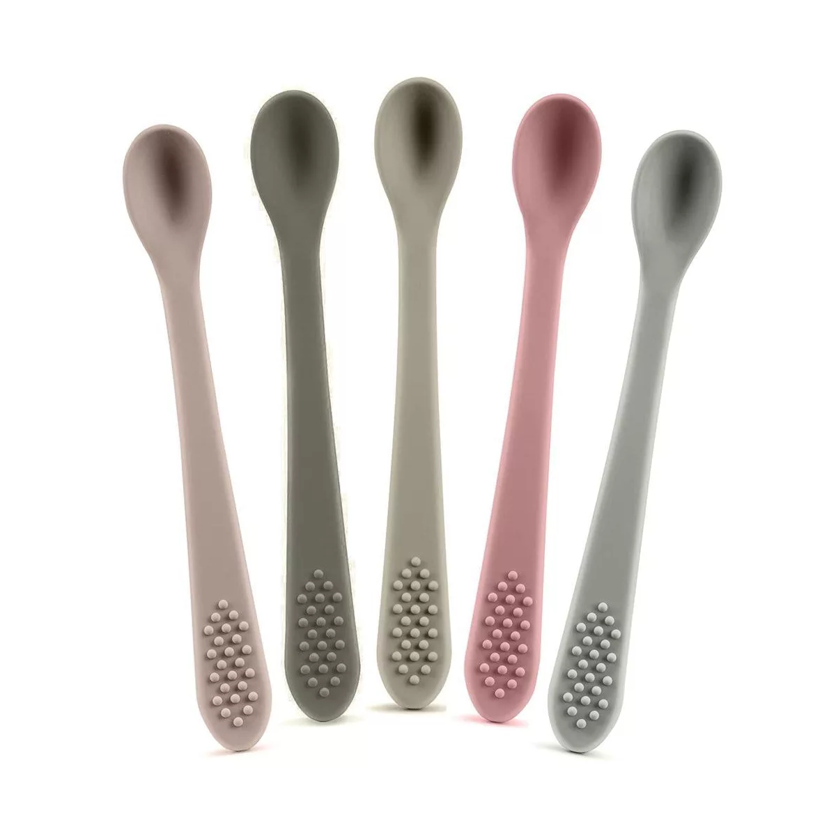 Sperric Infant Spoons First Stage Silicone Baby for Self Feeding