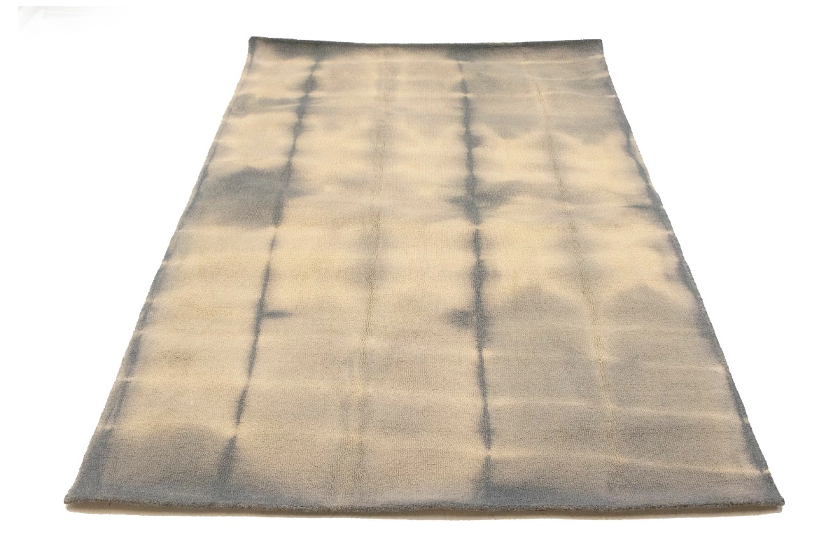 Magic Rugs 5'0 X 8'0 Hand-Tufted Gray Tie-Dye Modern Oriental Wool Rug
