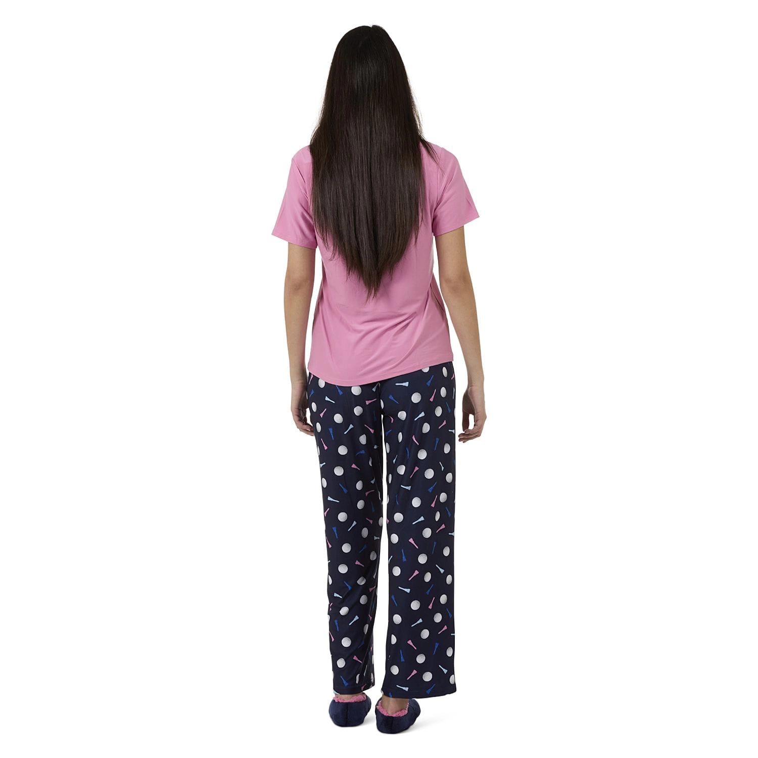 MeMoi Women's Tee-Time 2 Piece Pajama Set A Bag