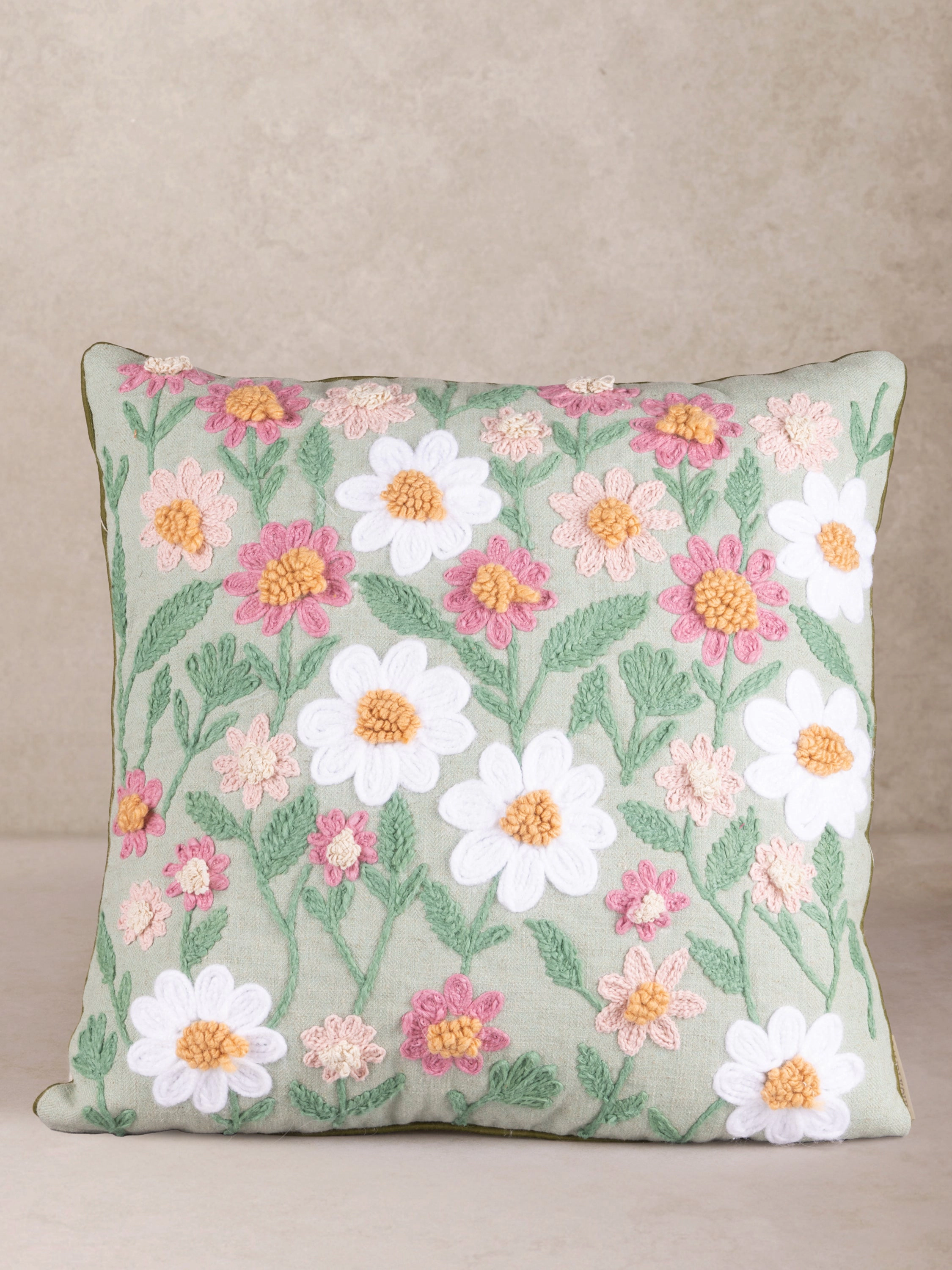 GAURI KOHLI Varanasi Throw Pillow 20"x20"