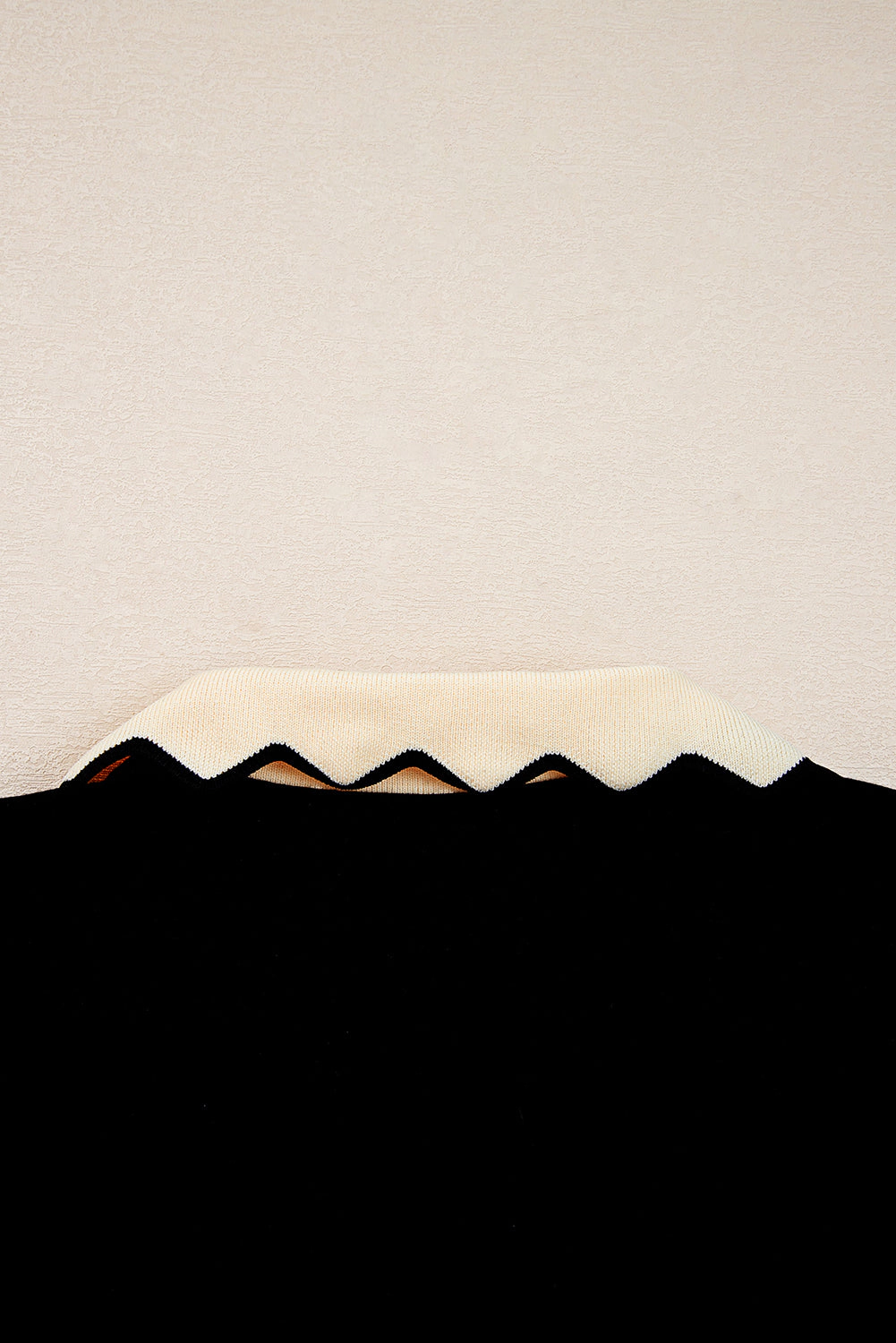 Threaded Pear Maryam Collared Top Long Sleeve Top