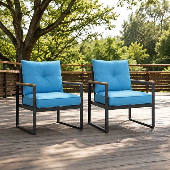 WOW PIONEER Steel Frame Patio Chair