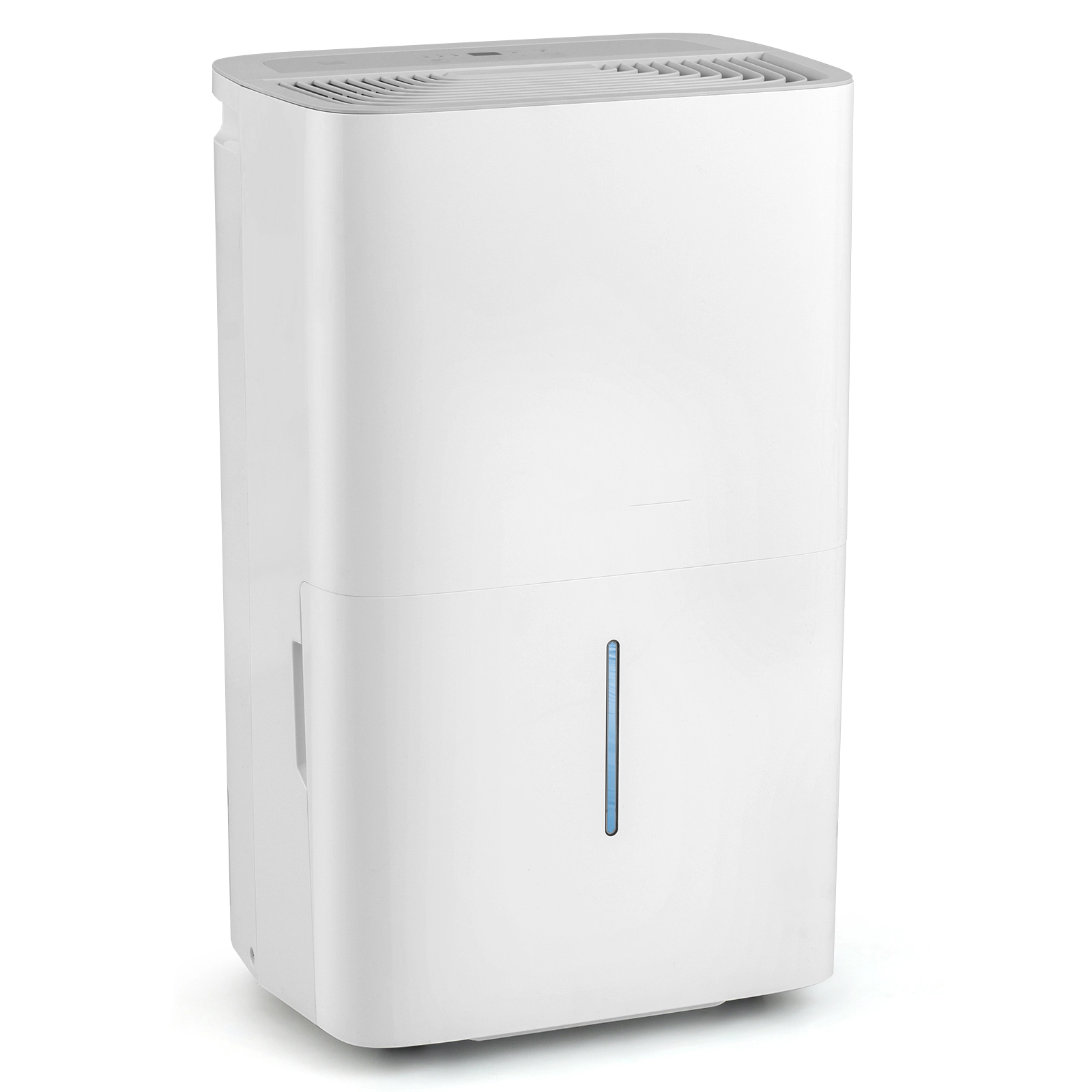 SlickBlue Portable White 150 Pint Dehumidifier with Smart Touch Control