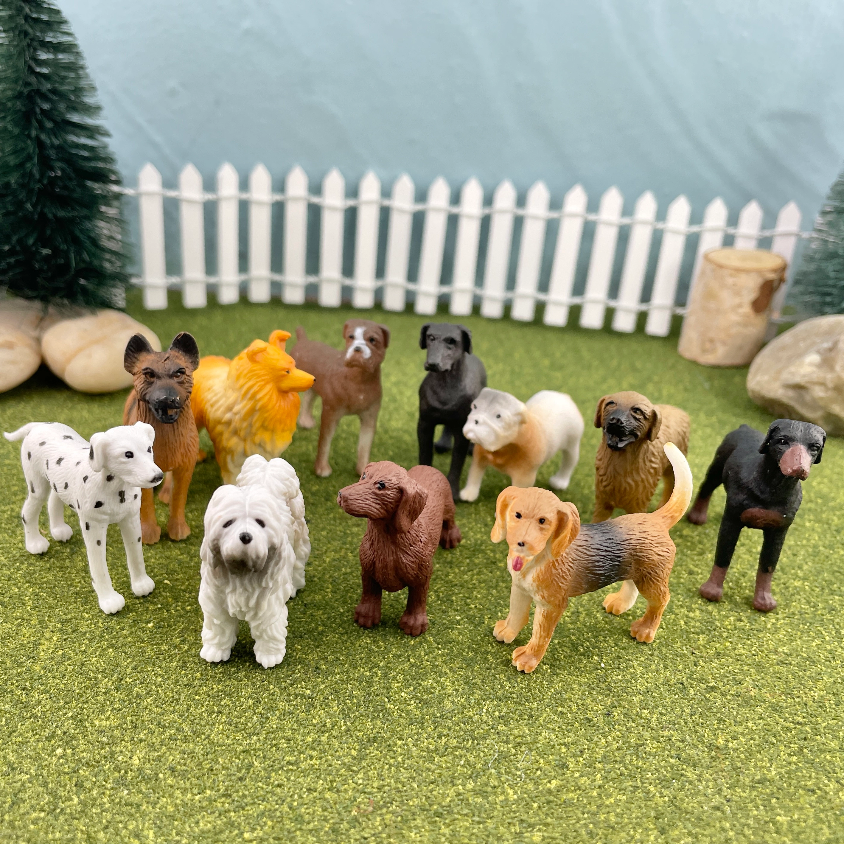 Safari Ltd. - Dogs TOOB - contains 11 Mini Figurines